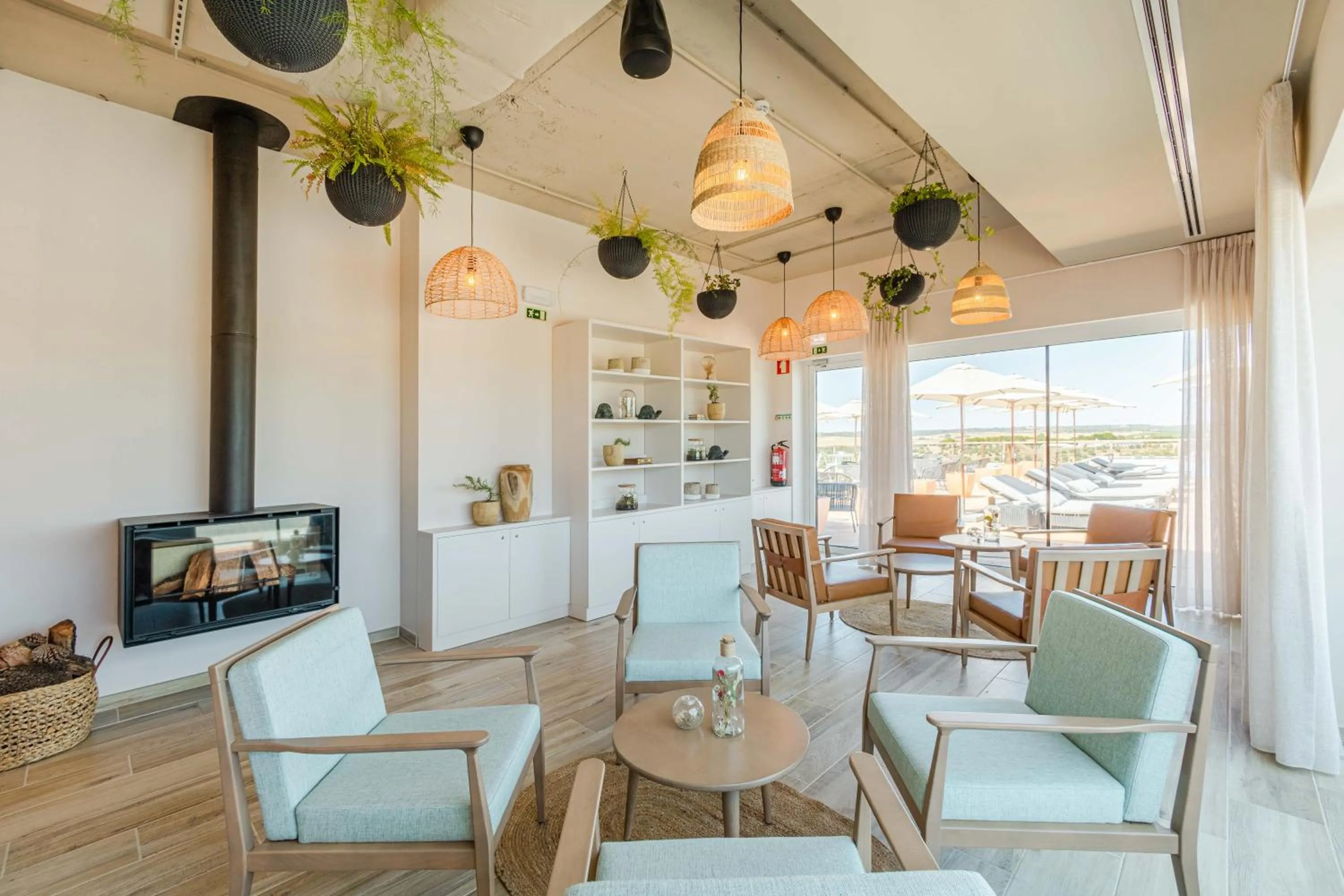 Lobby or reception in Sleep & Nature Hotel