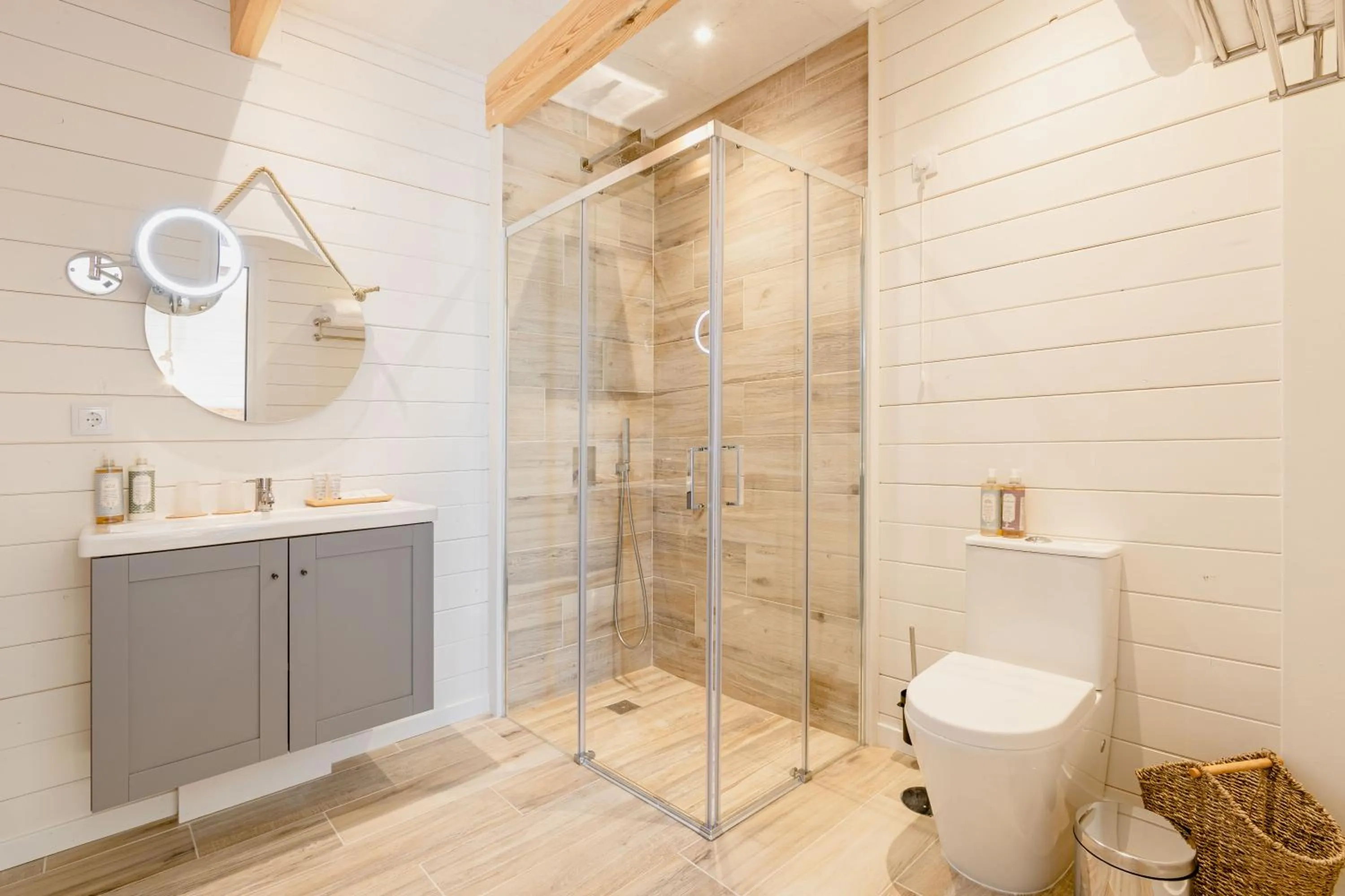 Bathroom in Sleep & Nature Hotel