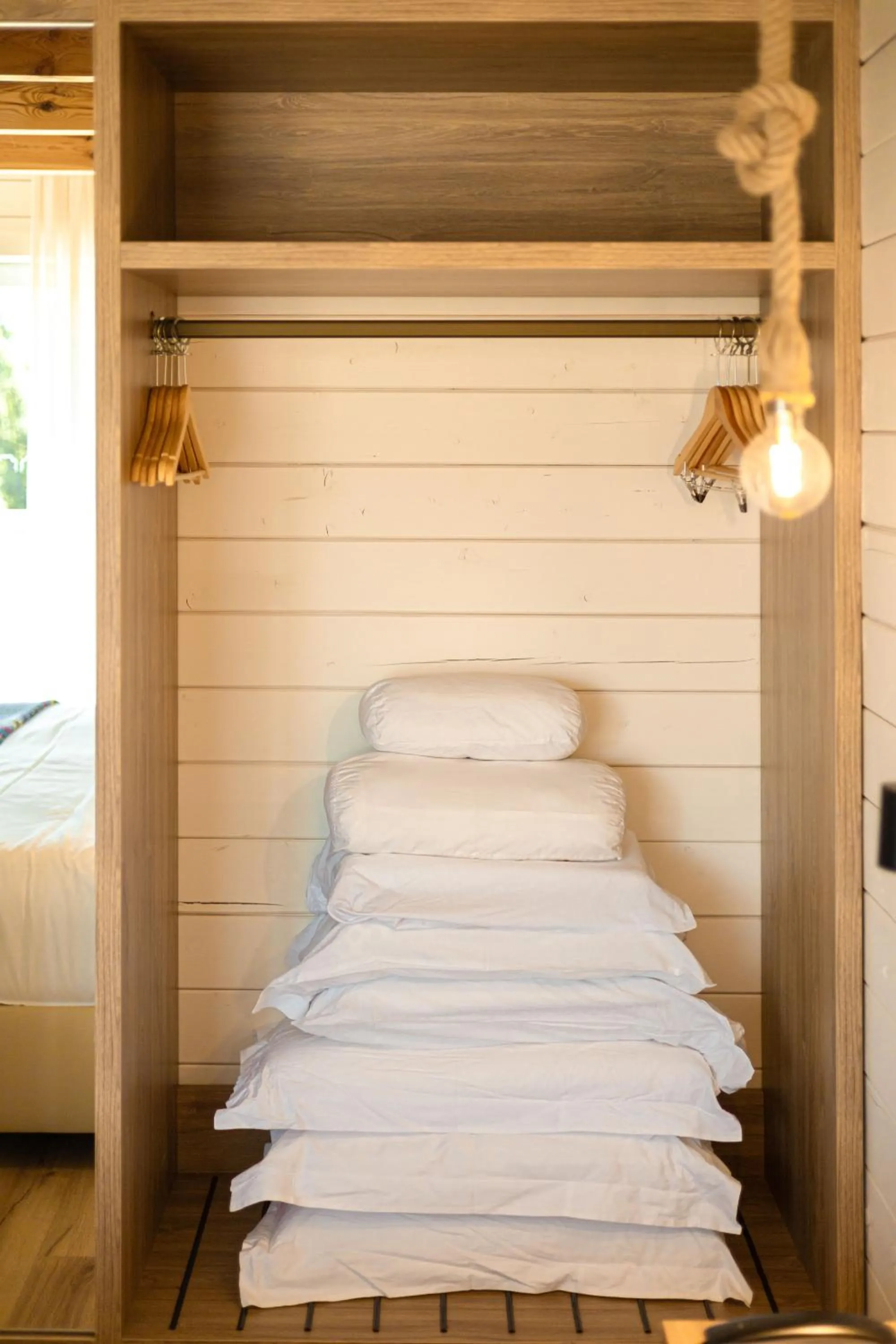 Bedroom, Bed in Sleep & Nature Hotel