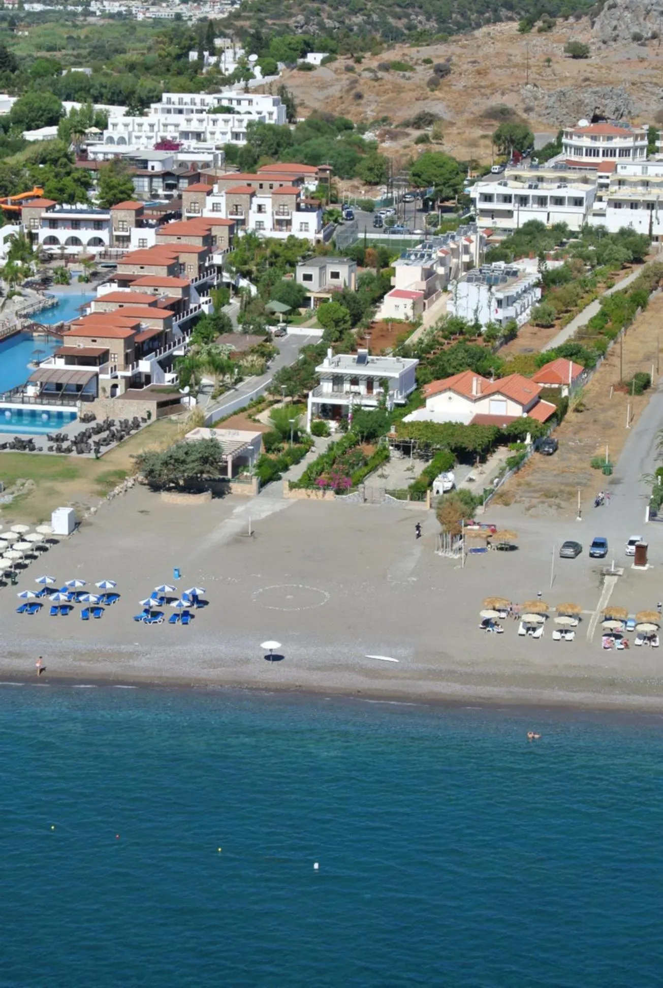 Natural landscape in Amaryllis front beach hotel