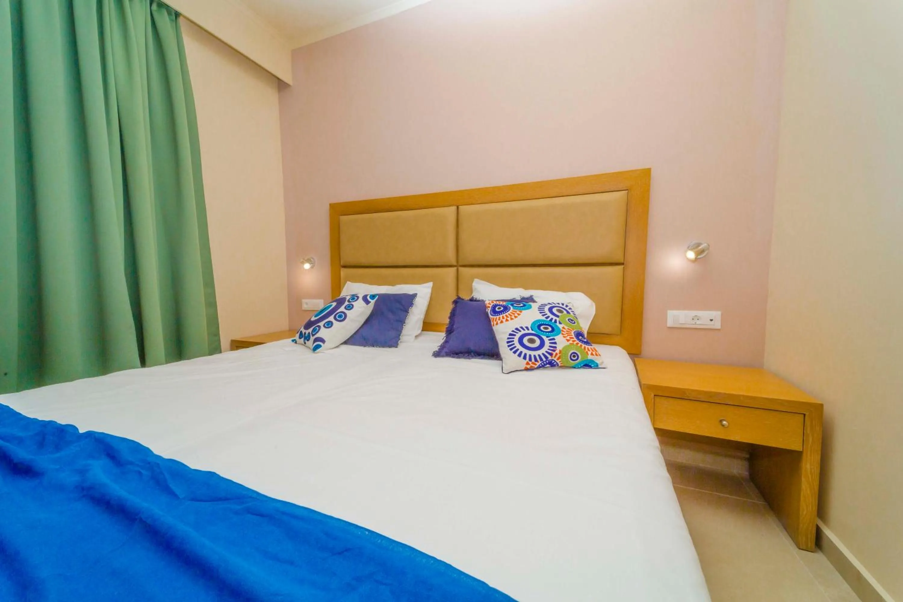 Bed in Amaryllis front beach hotel