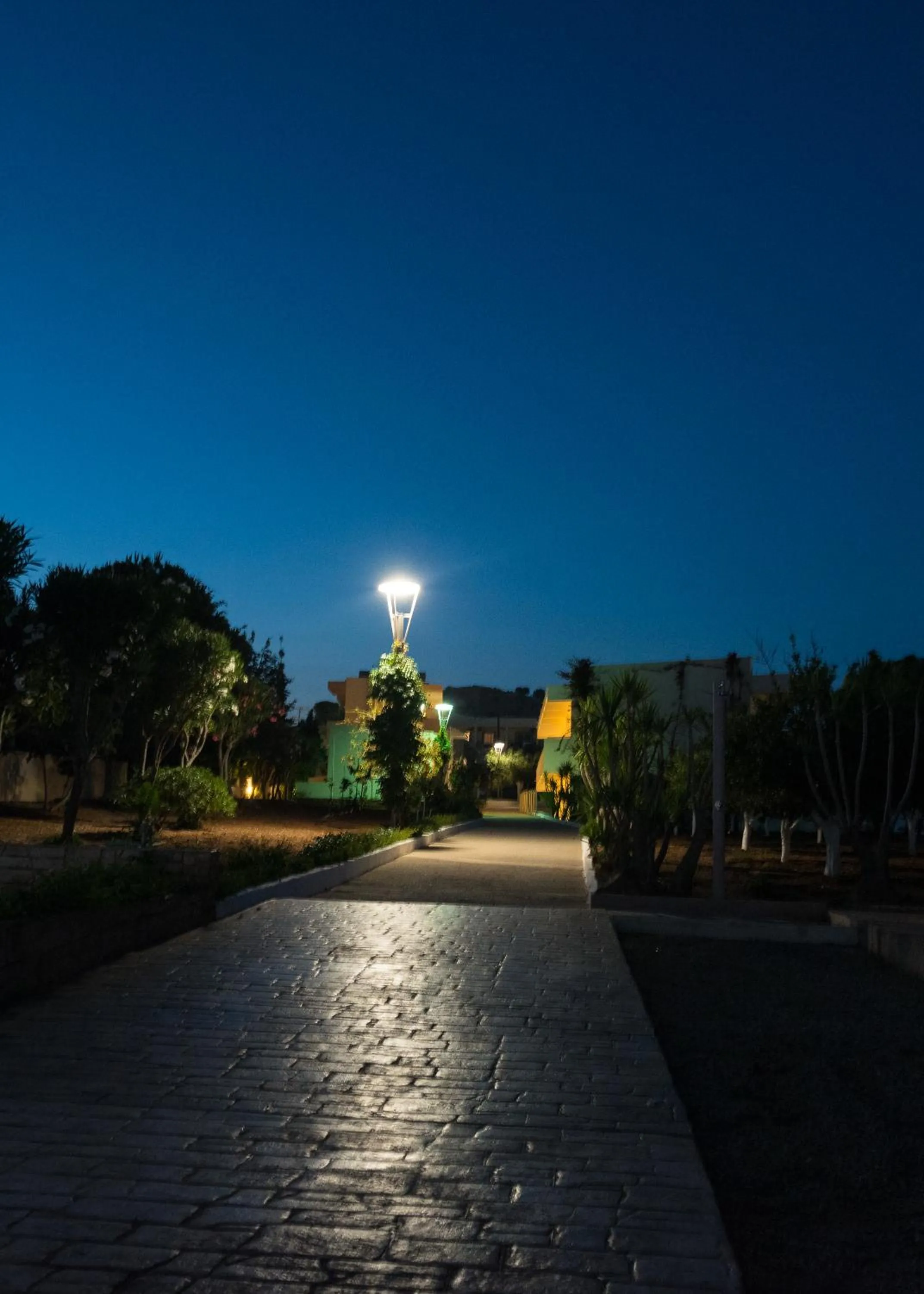 Night in Amaryllis front beach hotel