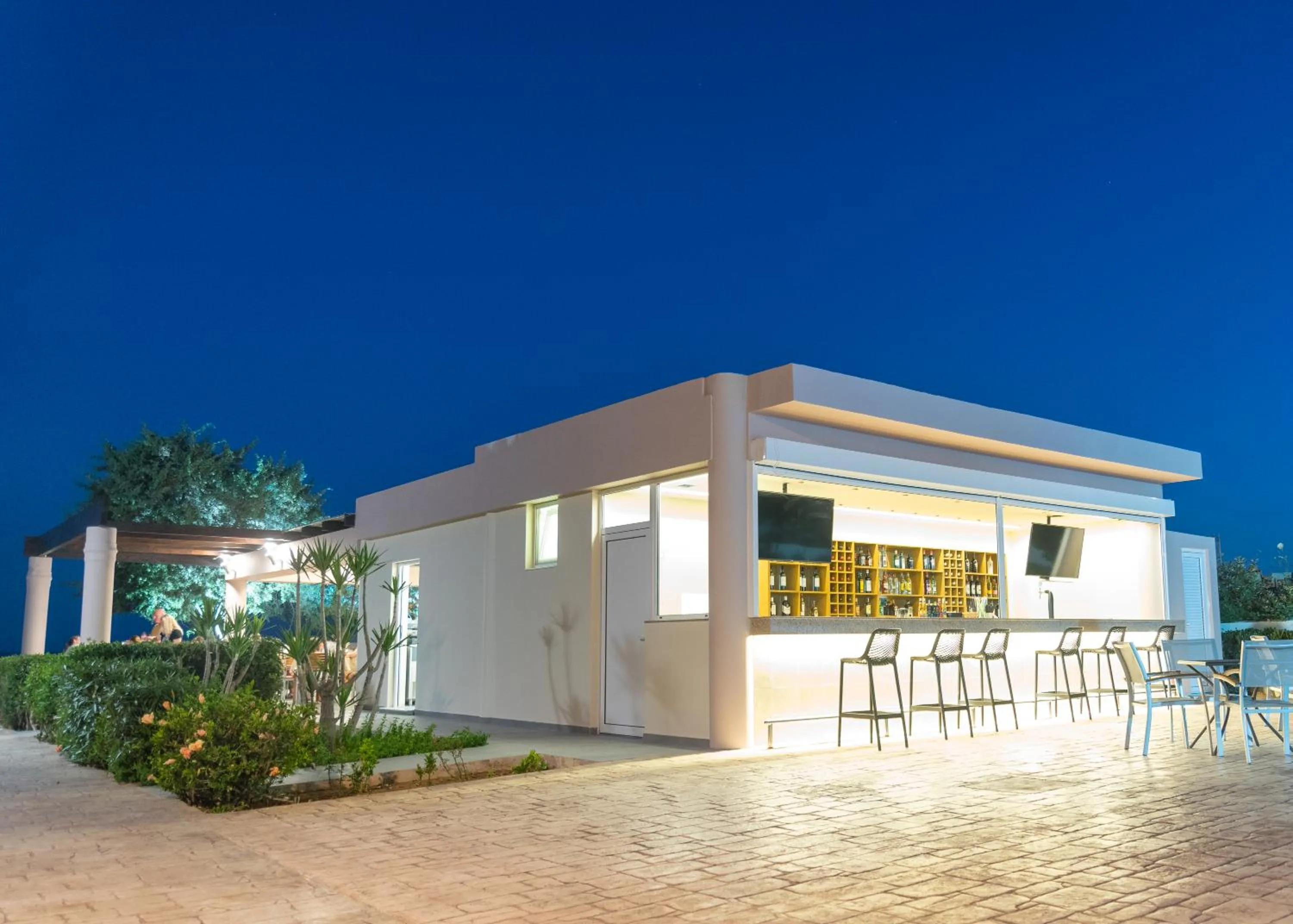 Property building in Amaryllis front beach hotel