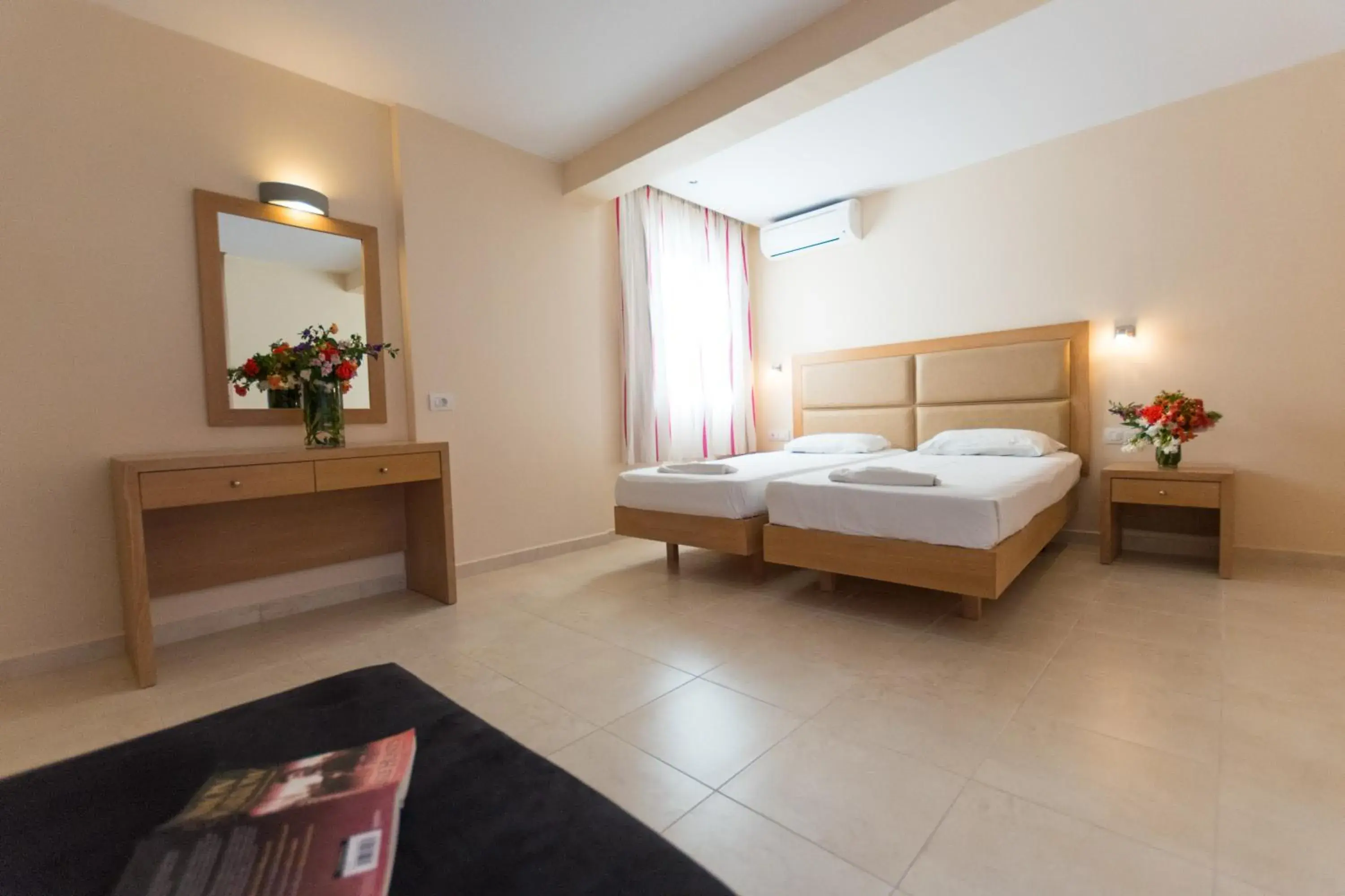 Deluxe Double or Twin Room with Balcony in Amaryllis front beach hotel Deluxe Double or Twin Room with Balcony in Amaryllis front beach hotel