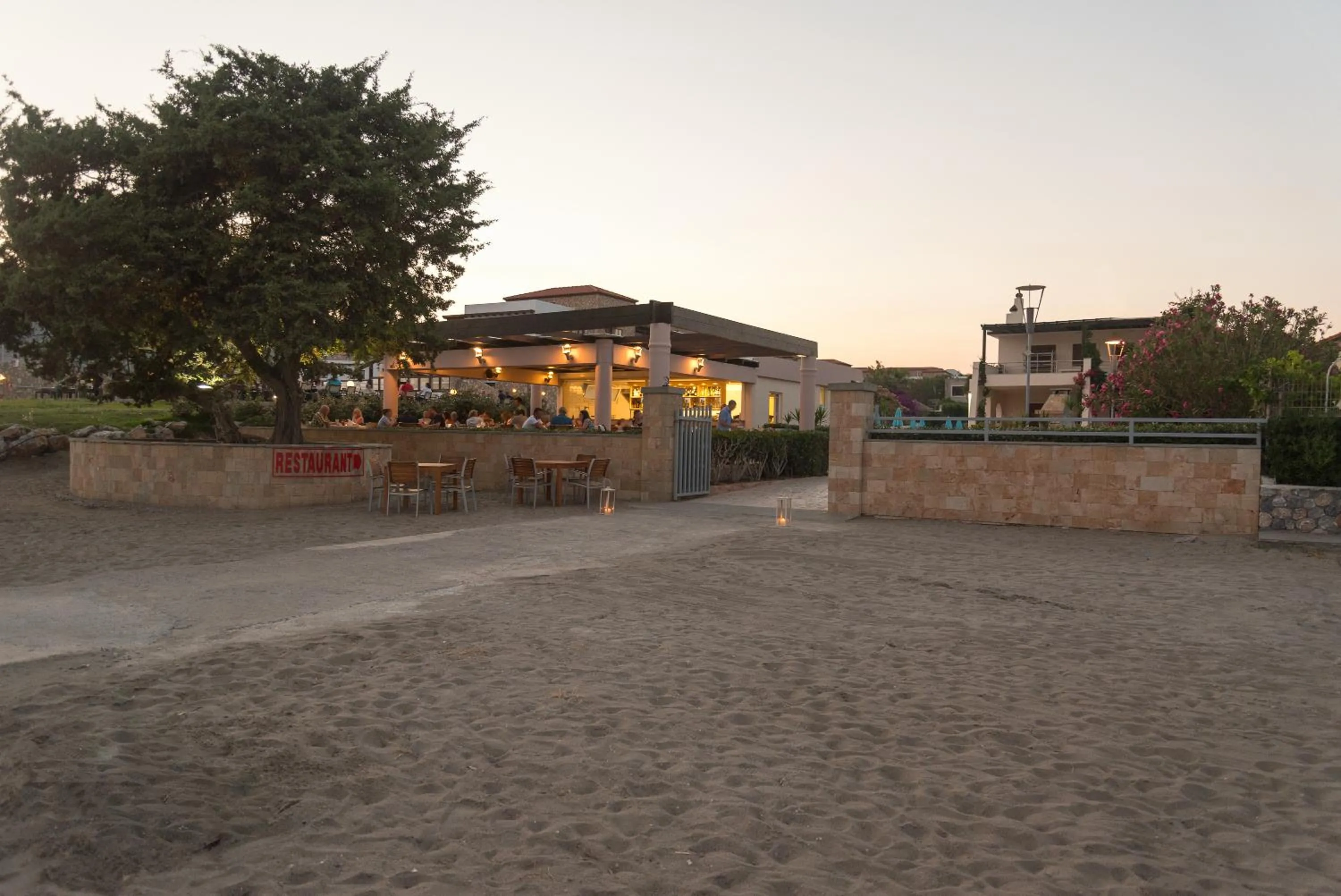 Property building in Amaryllis front beach hotel