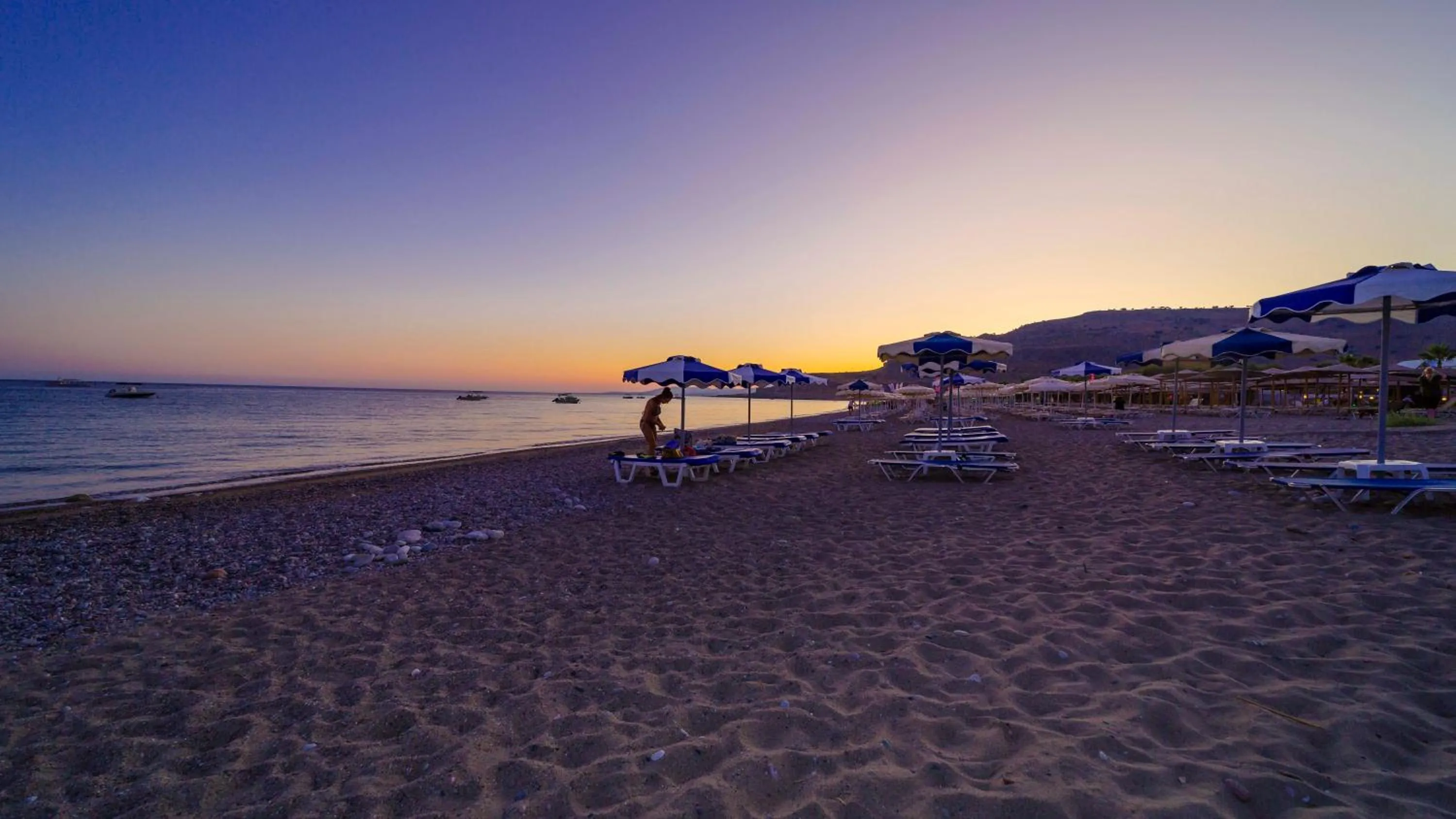 Sunrise in Amaryllis front beach hotel