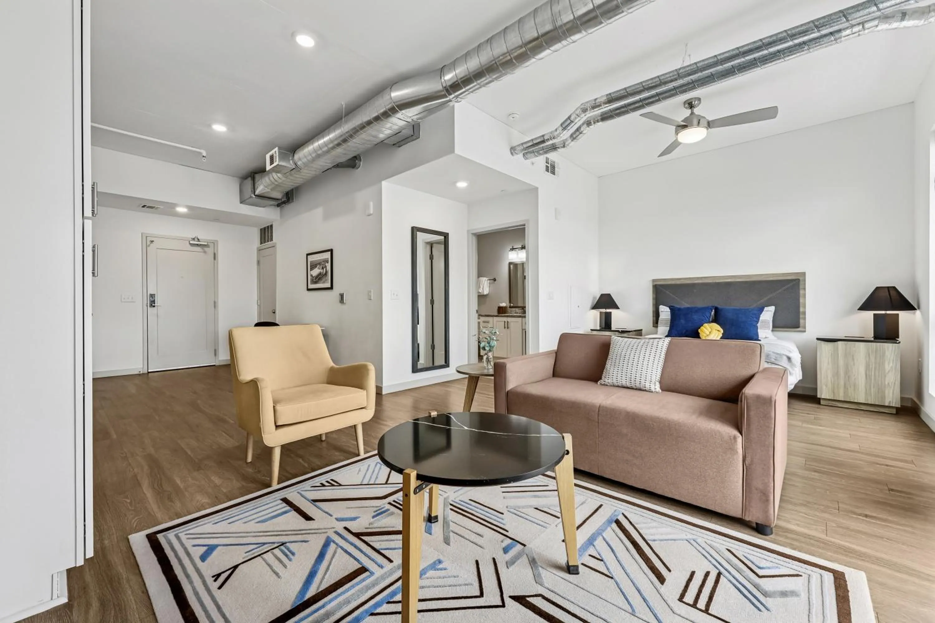 Living room in Sentral SoBro