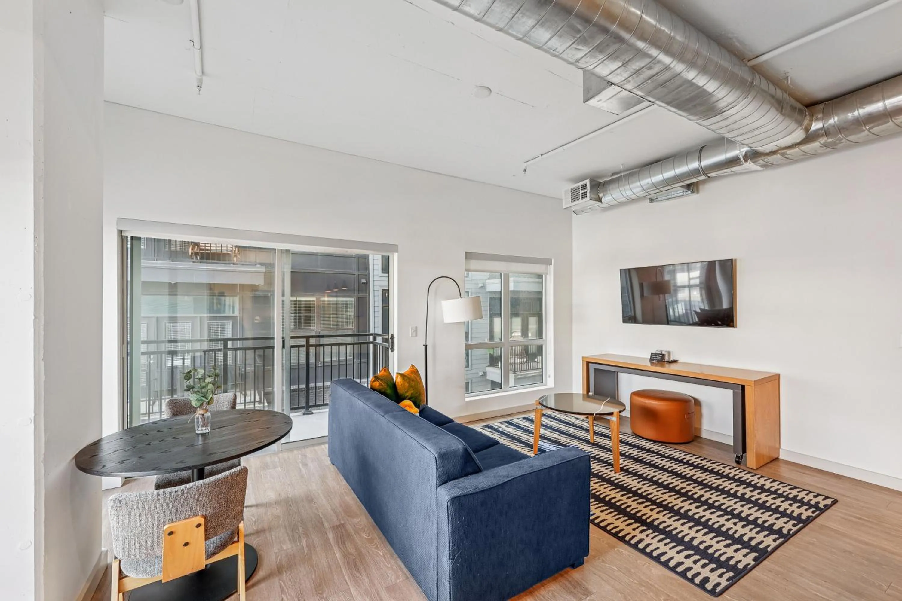 Living room in Sentral SoBro