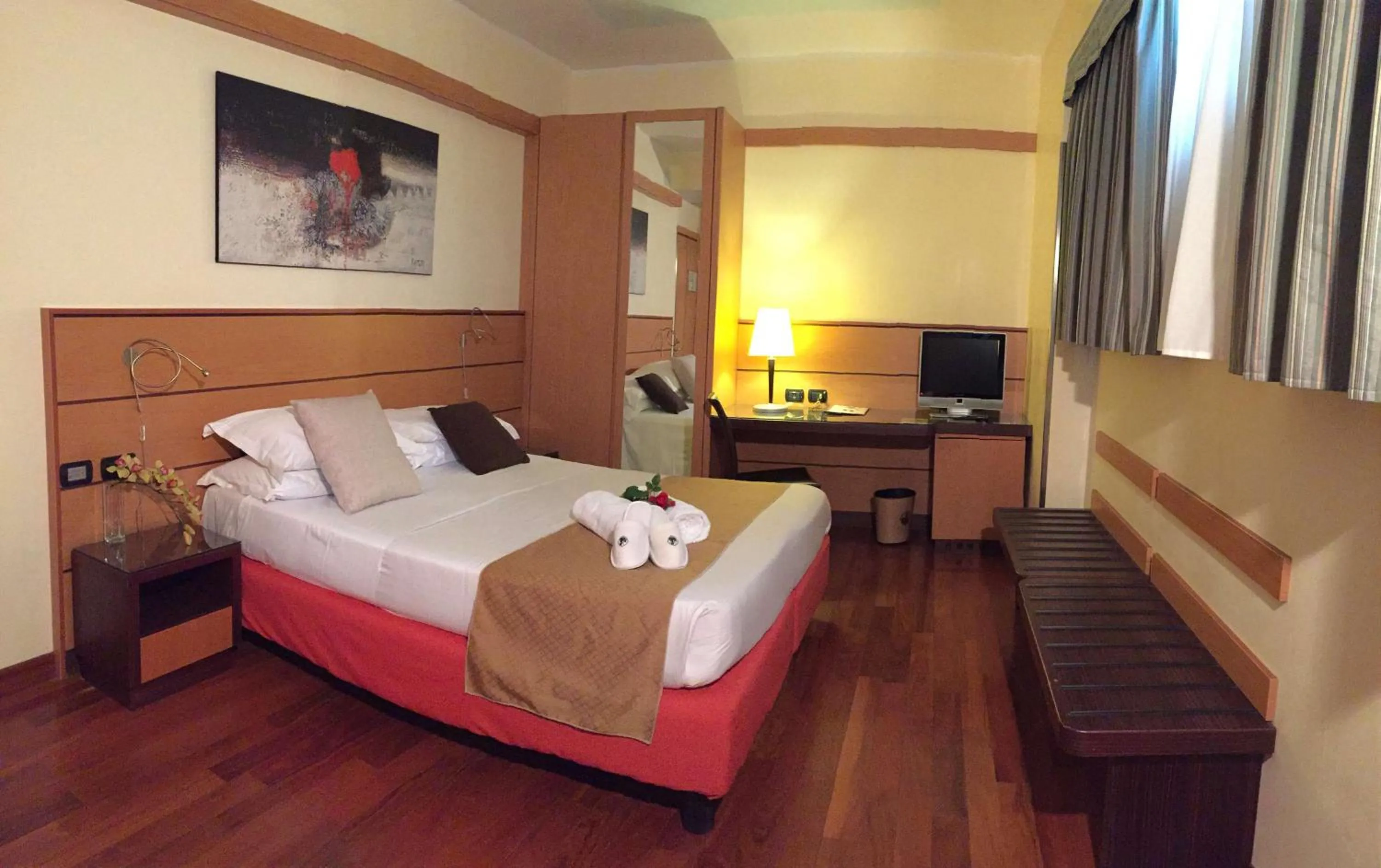 Bedroom, Bed in Best Western Hotel Dei Cavalieri