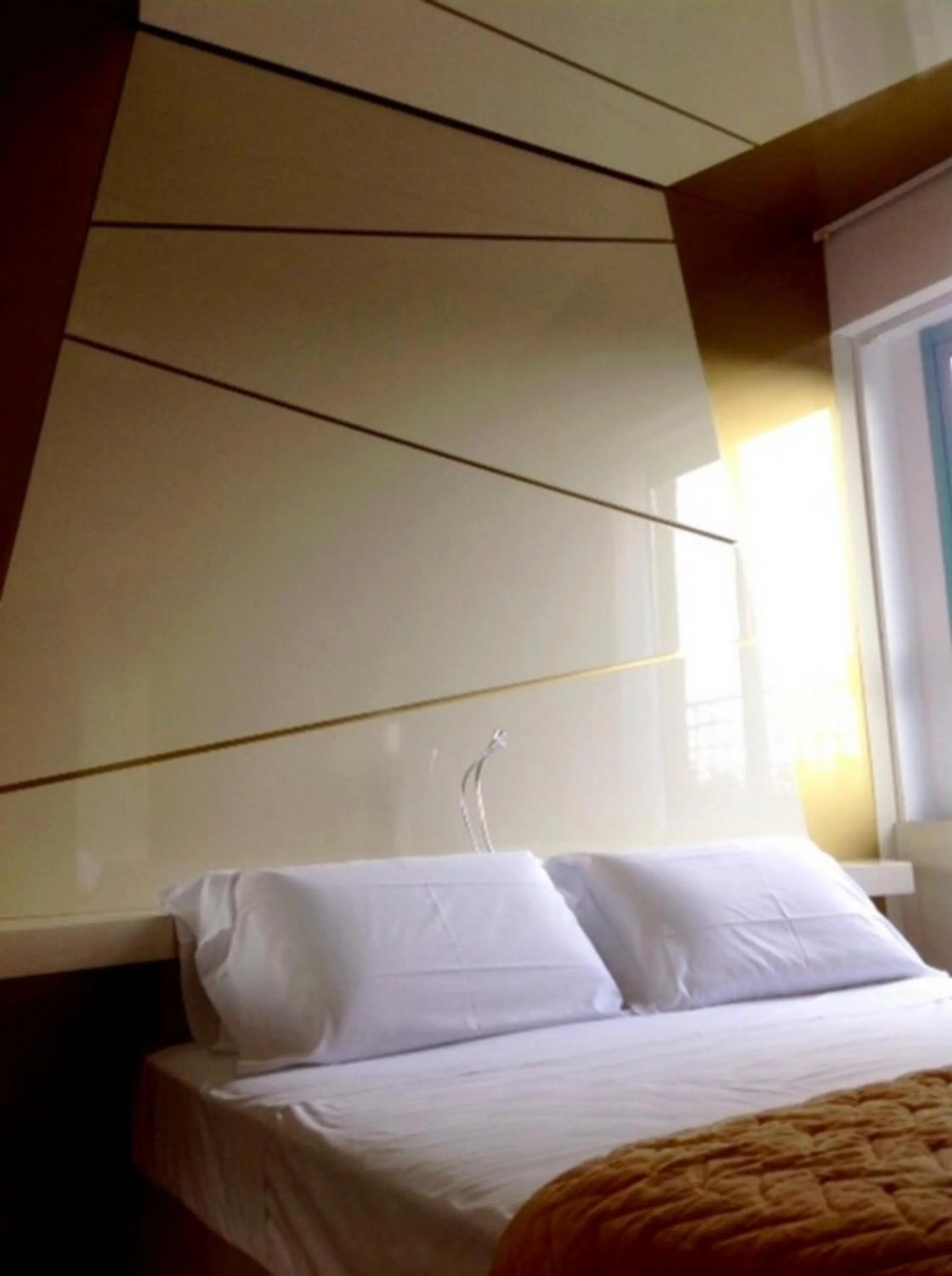 Decorative detail, Bed in Hotel Excelsior