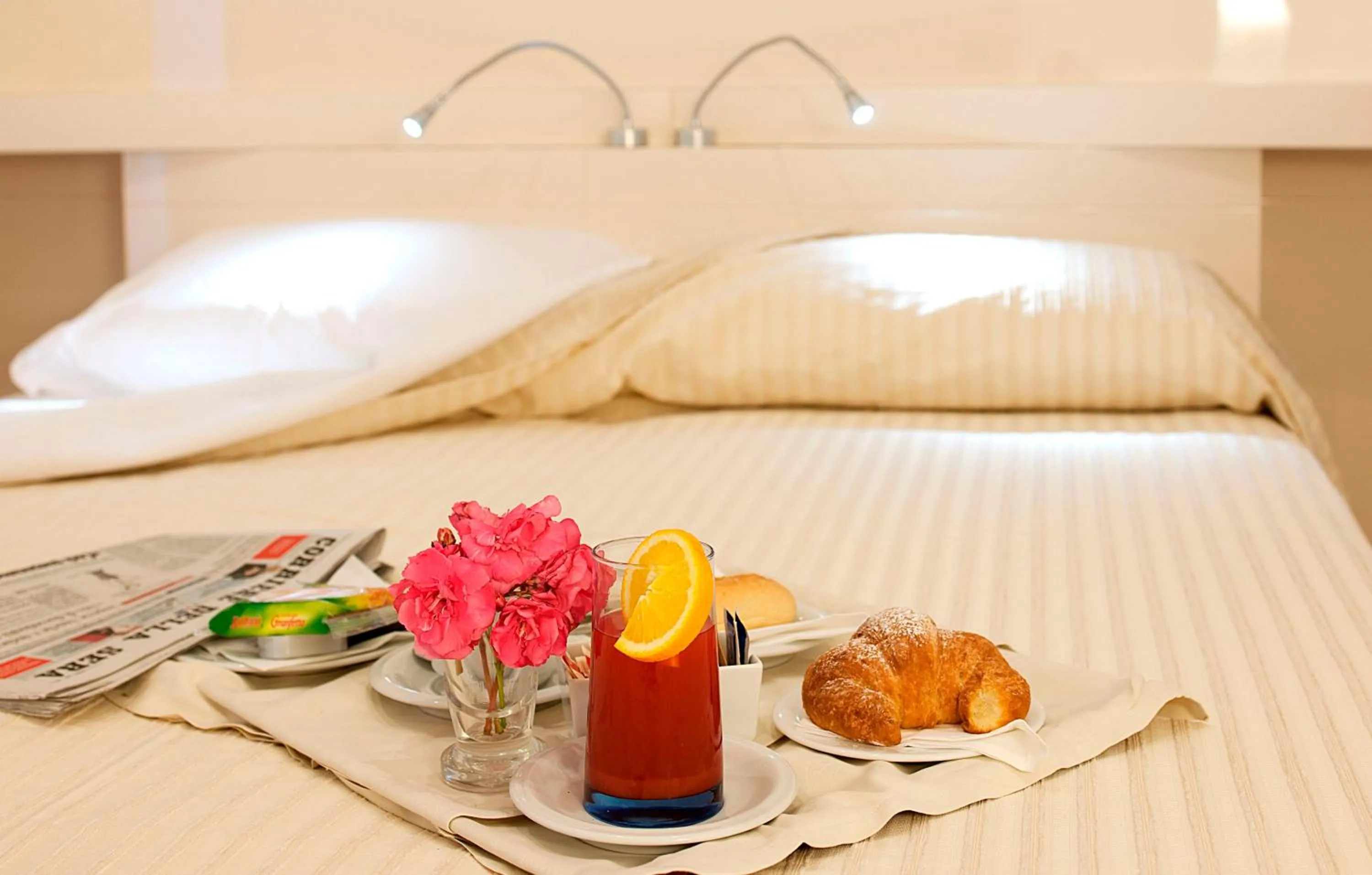 Bed in Hotel Excelsior