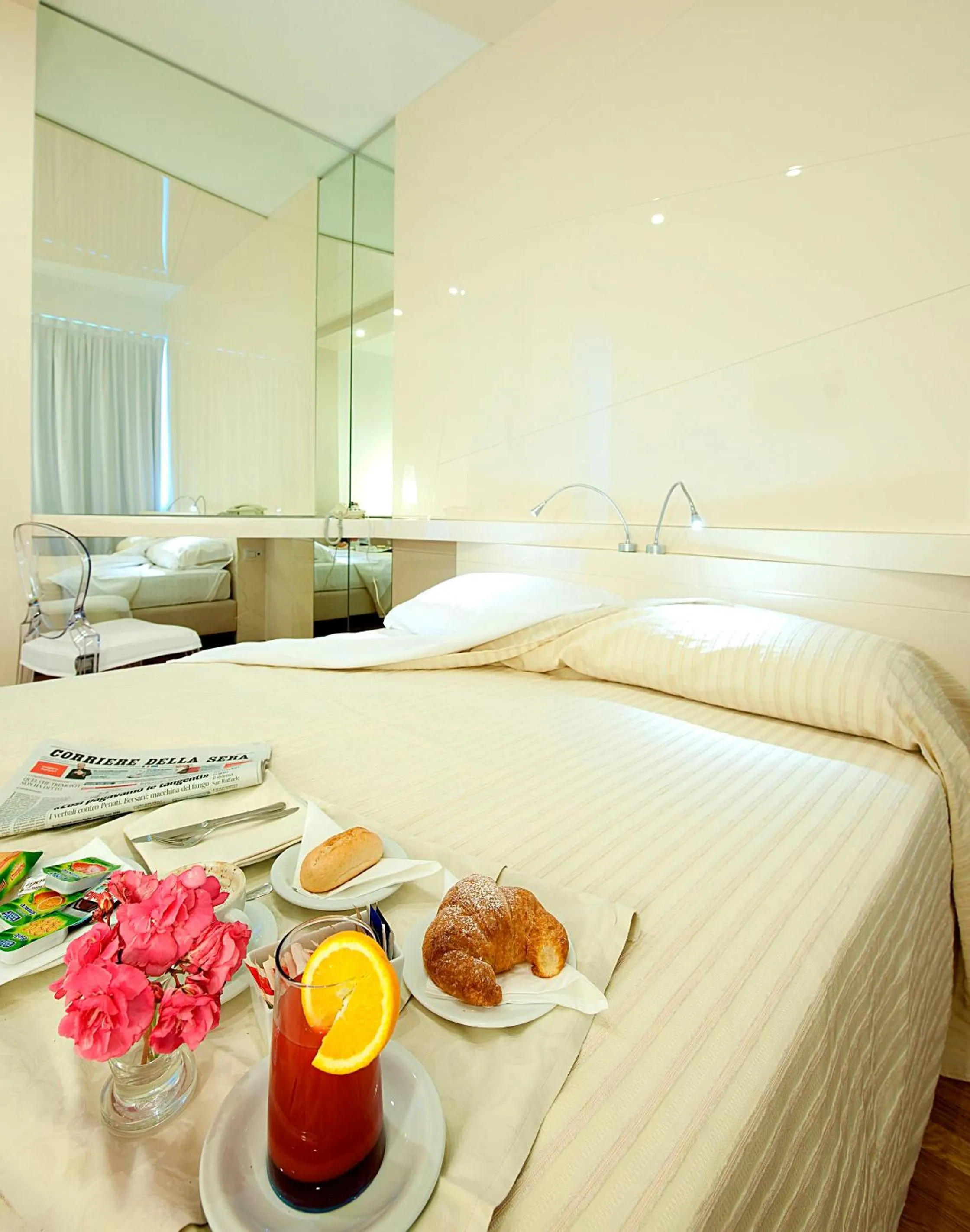 Bed in Hotel Excelsior