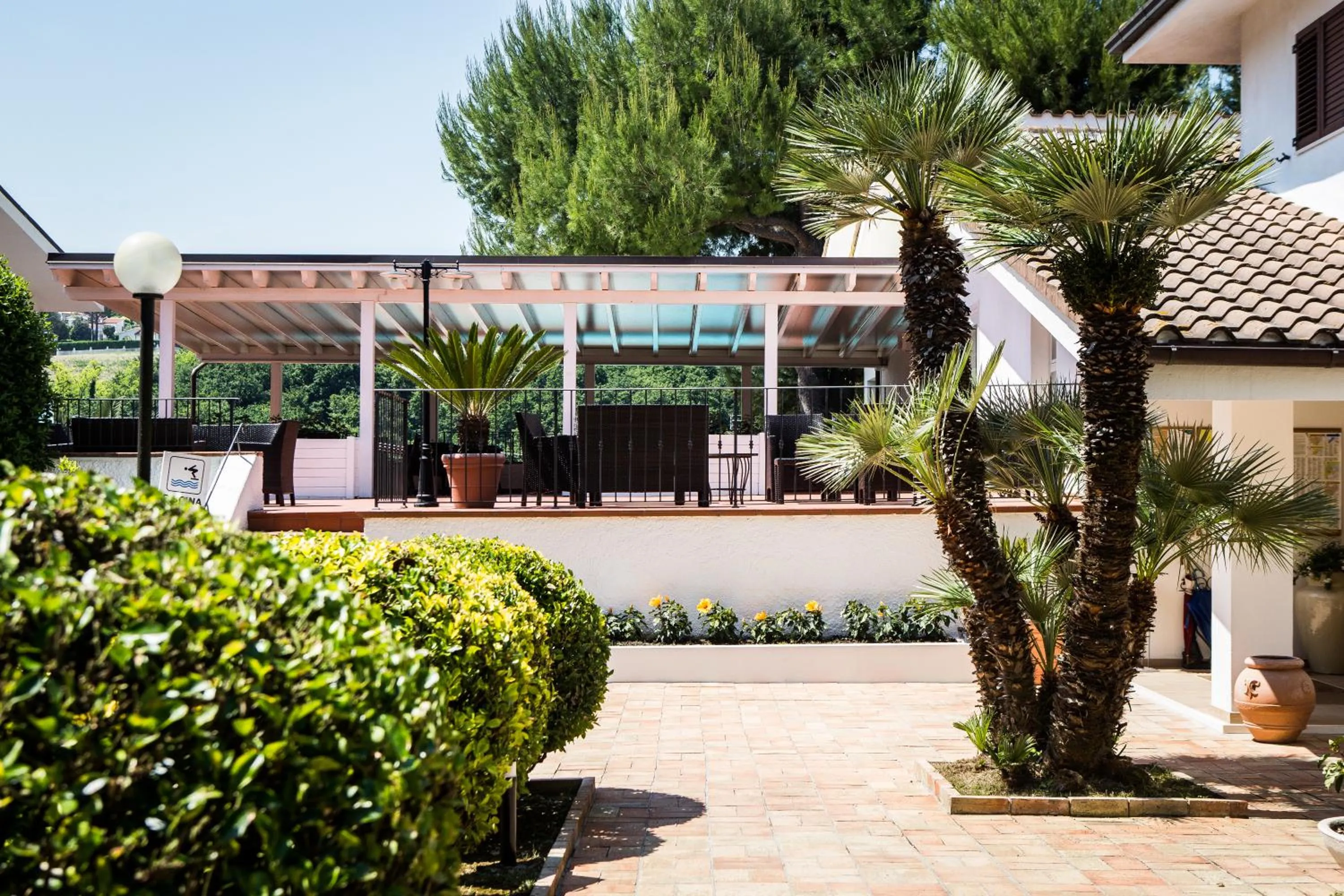 Balcony/Terrace in Hotel Giardino Suites&Spa