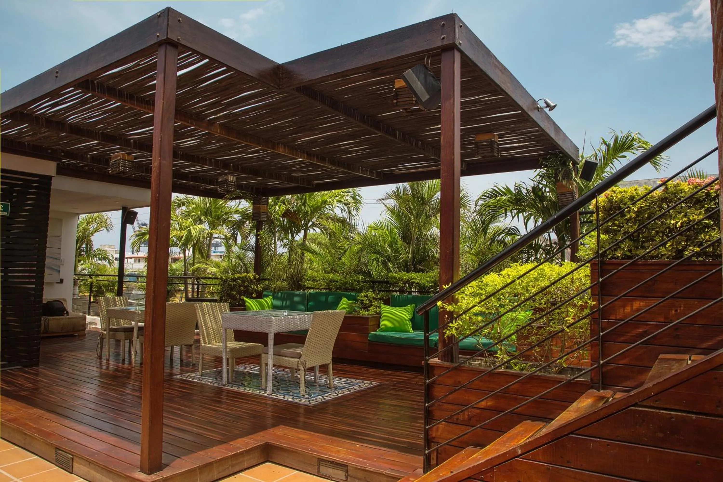 Balcony/Terrace in Hotel Boutique Casa Carolina