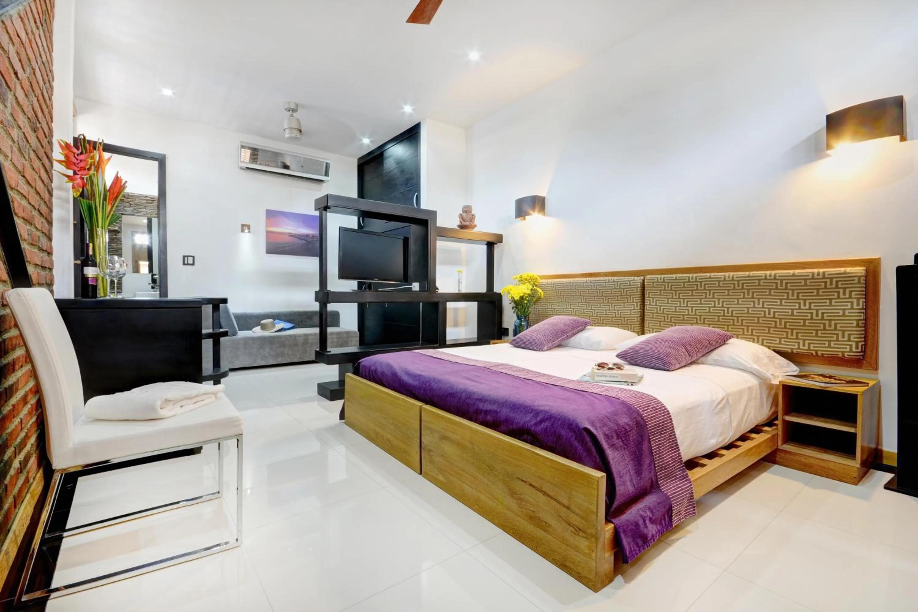 Bed in Hotel Boutique Casa Carolina