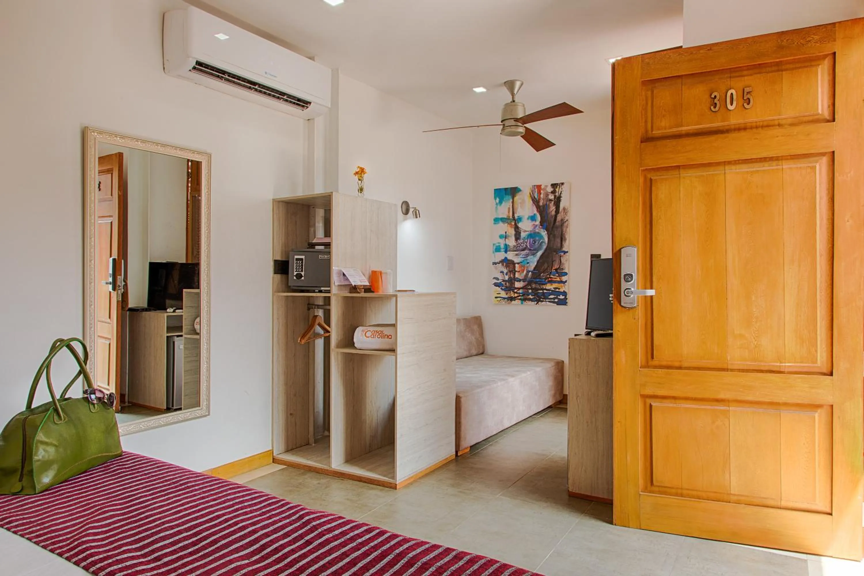 Living room, Bed in Hotel Boutique Casa Carolina