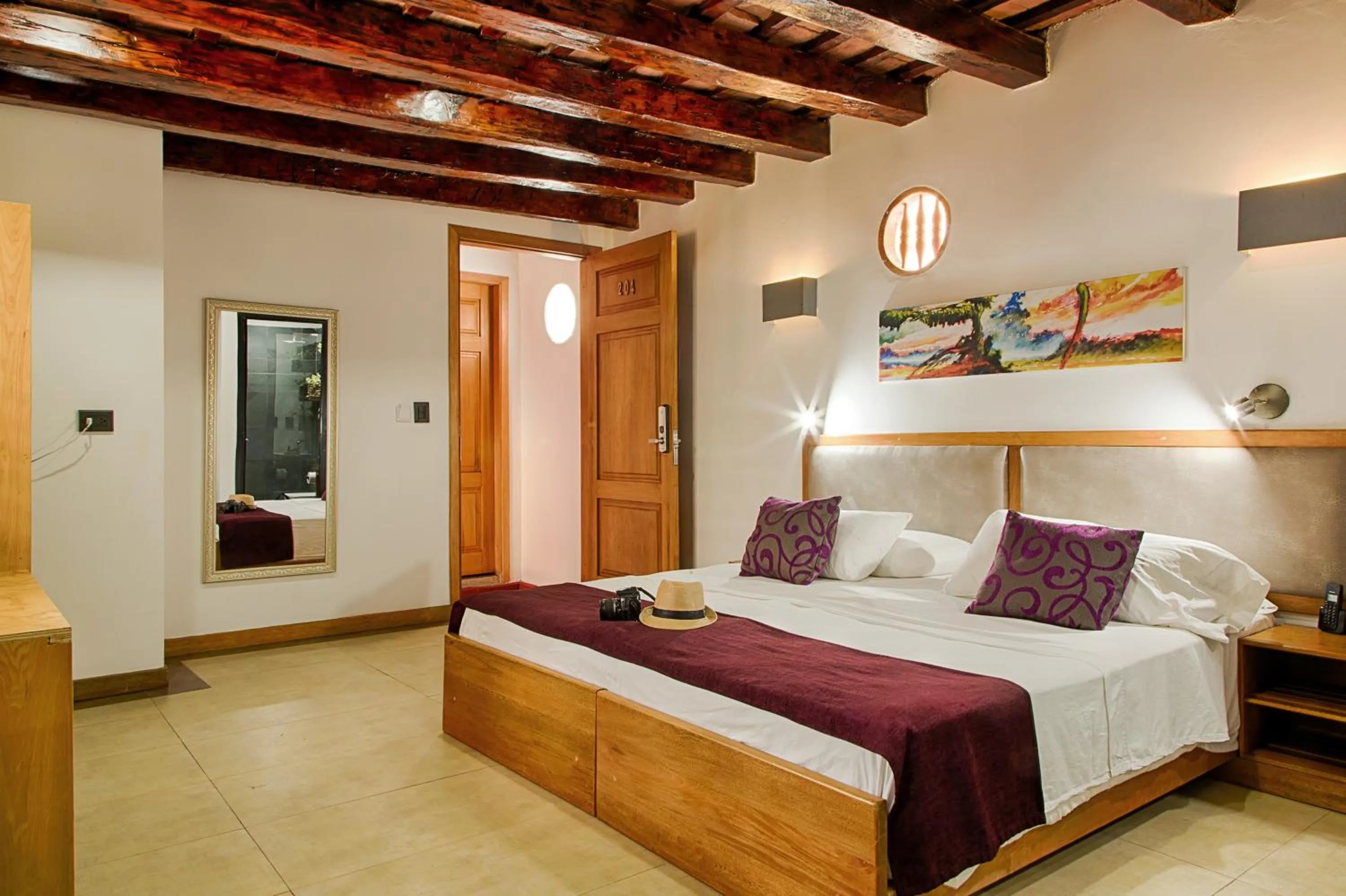 Photo of the whole room, Bed in Hotel Boutique Casa Carolina