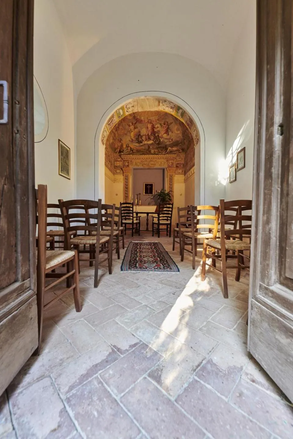 Decorative detail in Villa Curina Resort