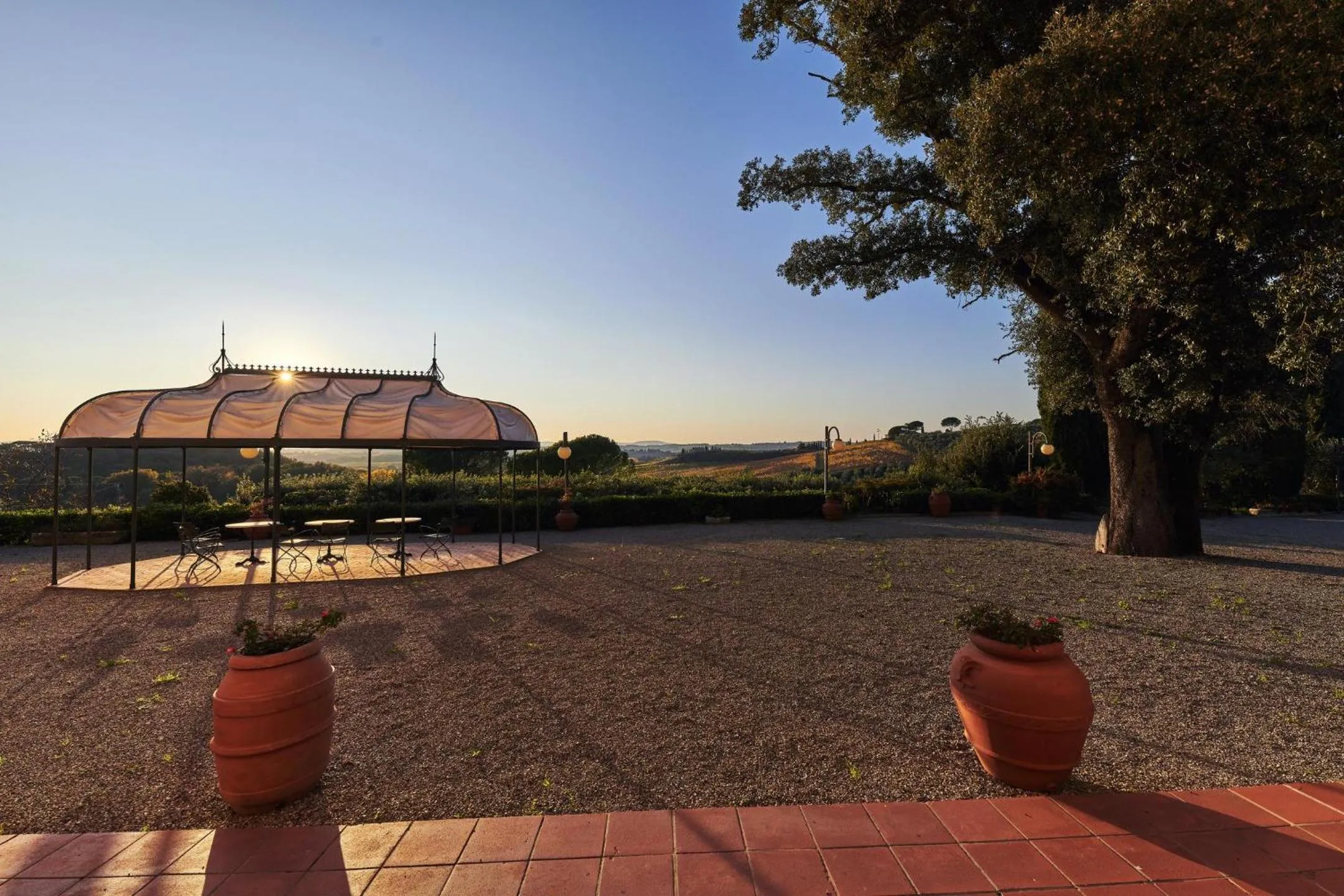 Decorative detail in Villa Curina Resort