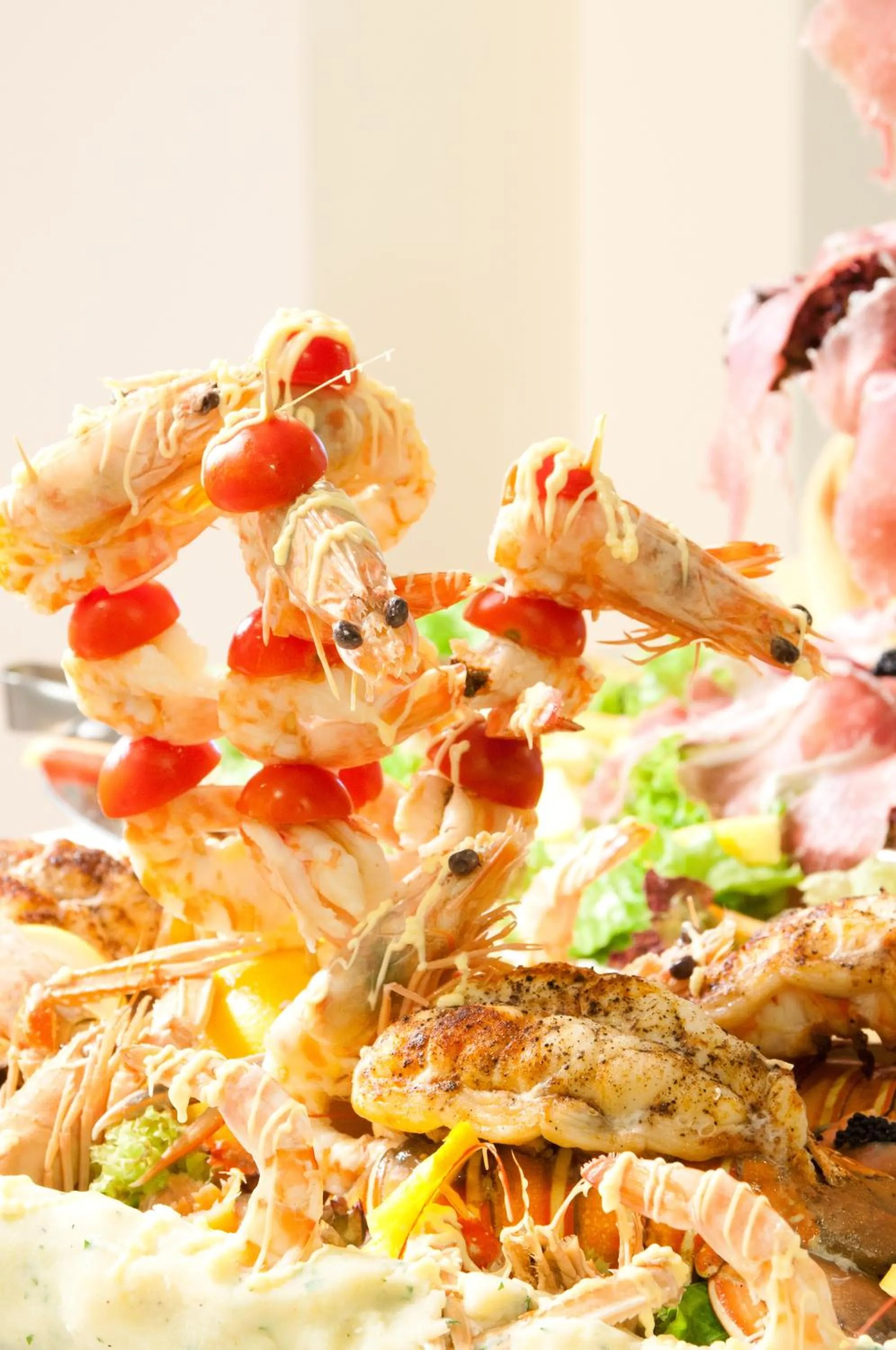 Food and drinks in Versilia Palace Hotel