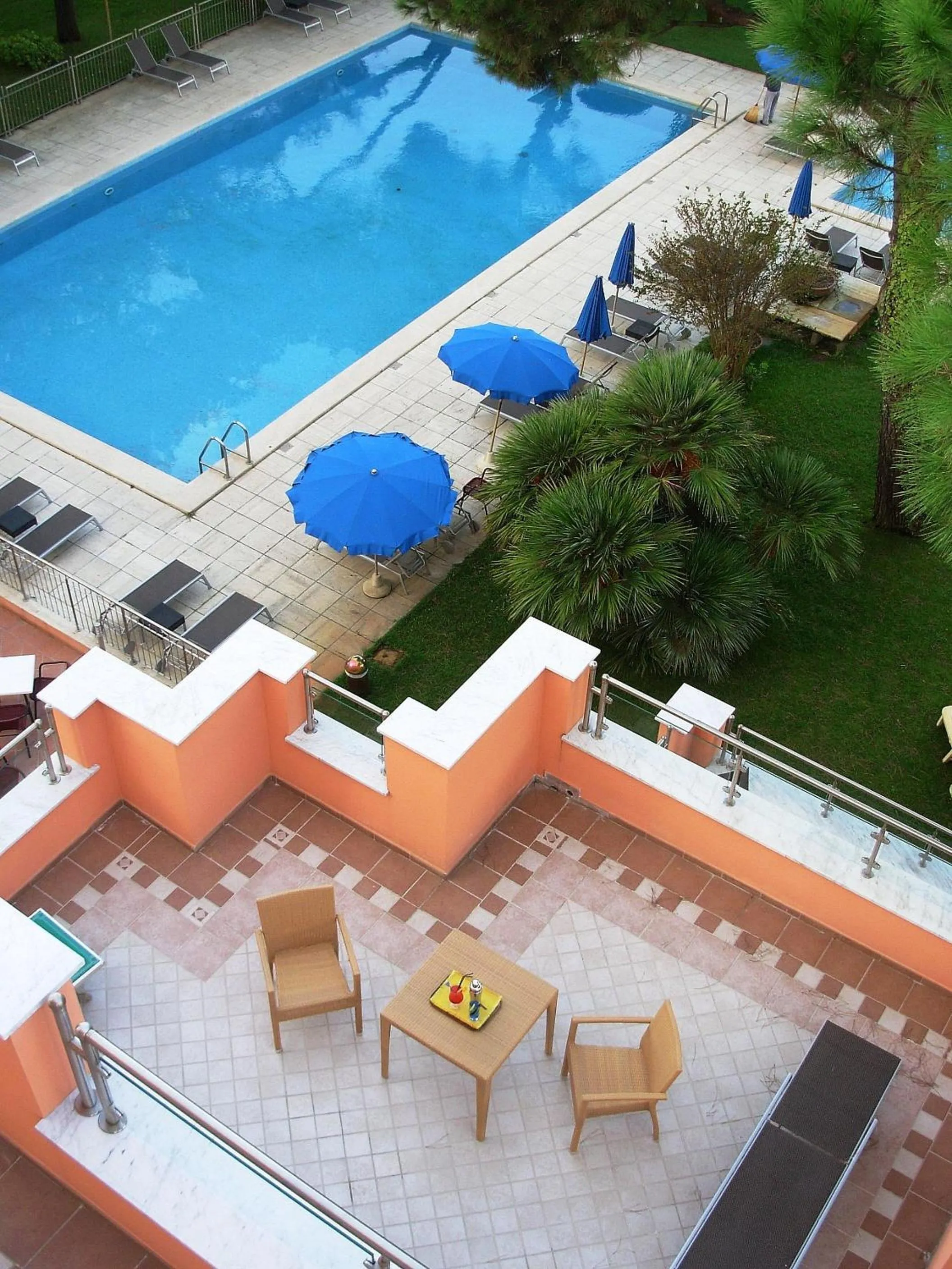 Balcony/Terrace in Versilia Palace Hotel