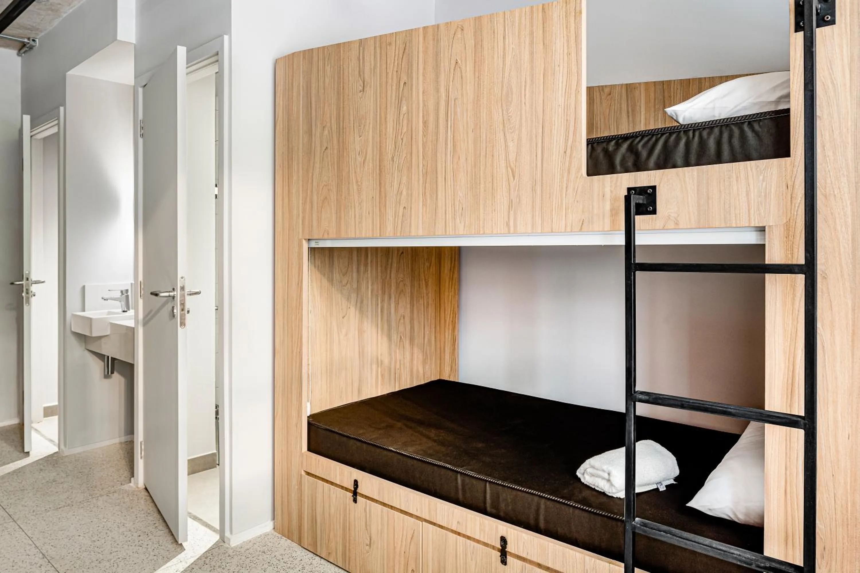 Bed in JO&JOE Rio de Janeiro Largo do Boticario