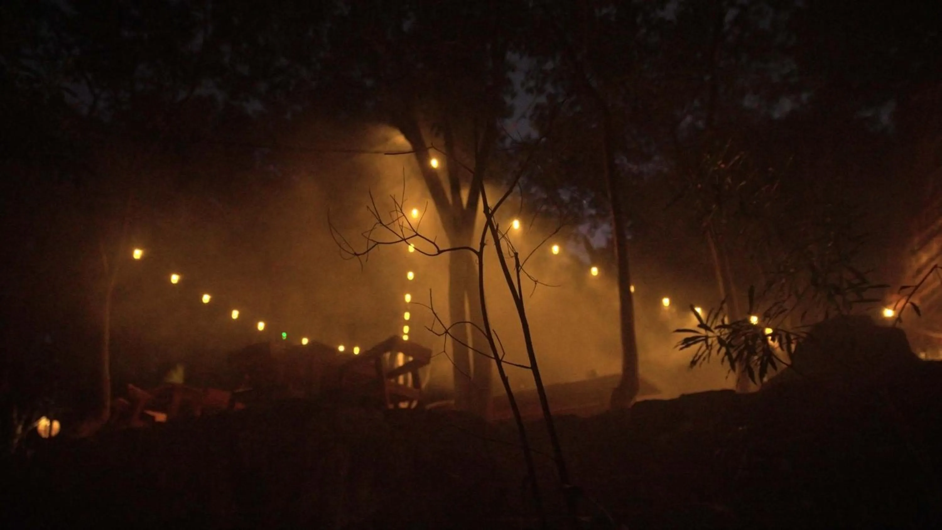 Sunset in Kapok Bacalar - Plant Based Hotel