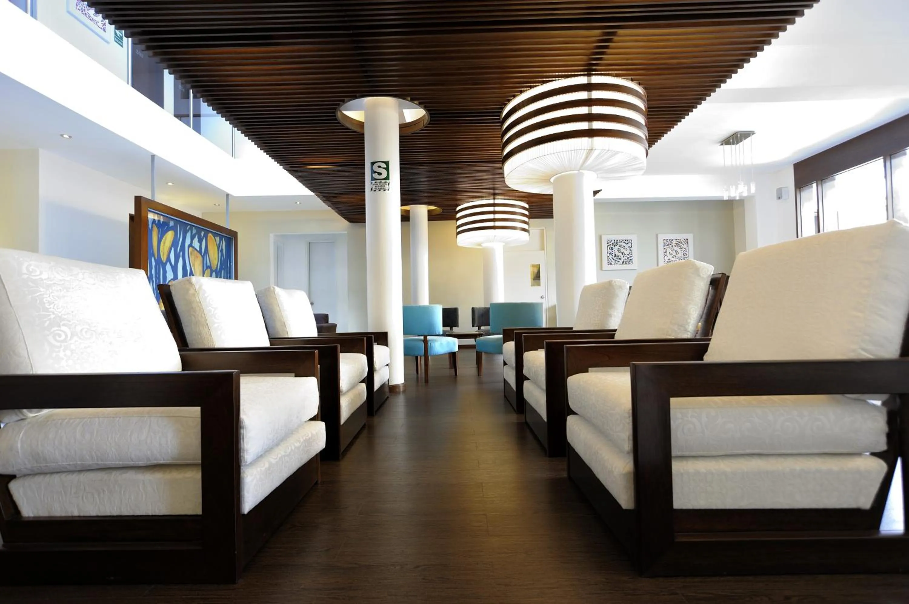 Living room in Mint Hotel