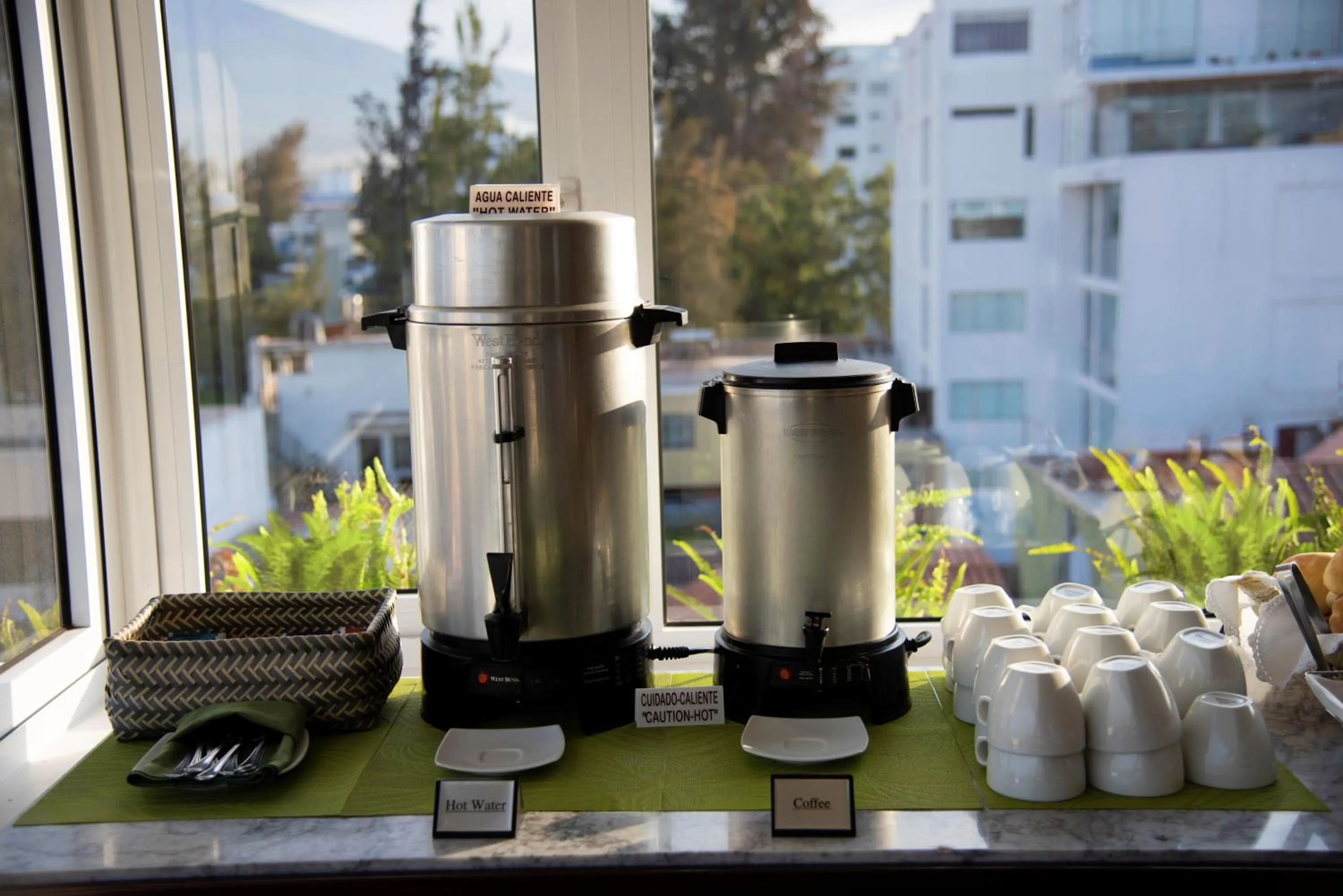 Buffet breakfast in Mint Hotel