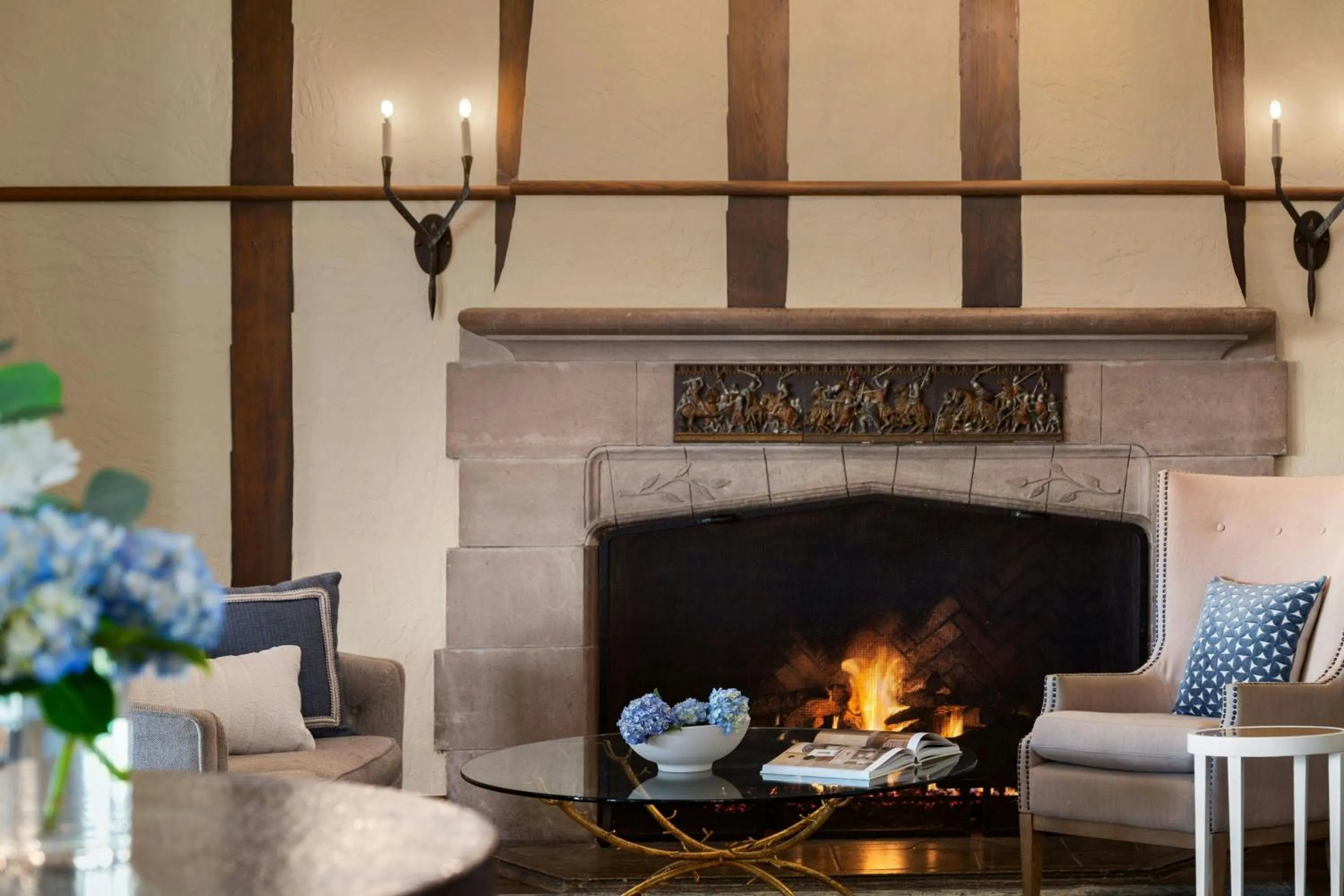 Lobby or reception in St. Clair Inn