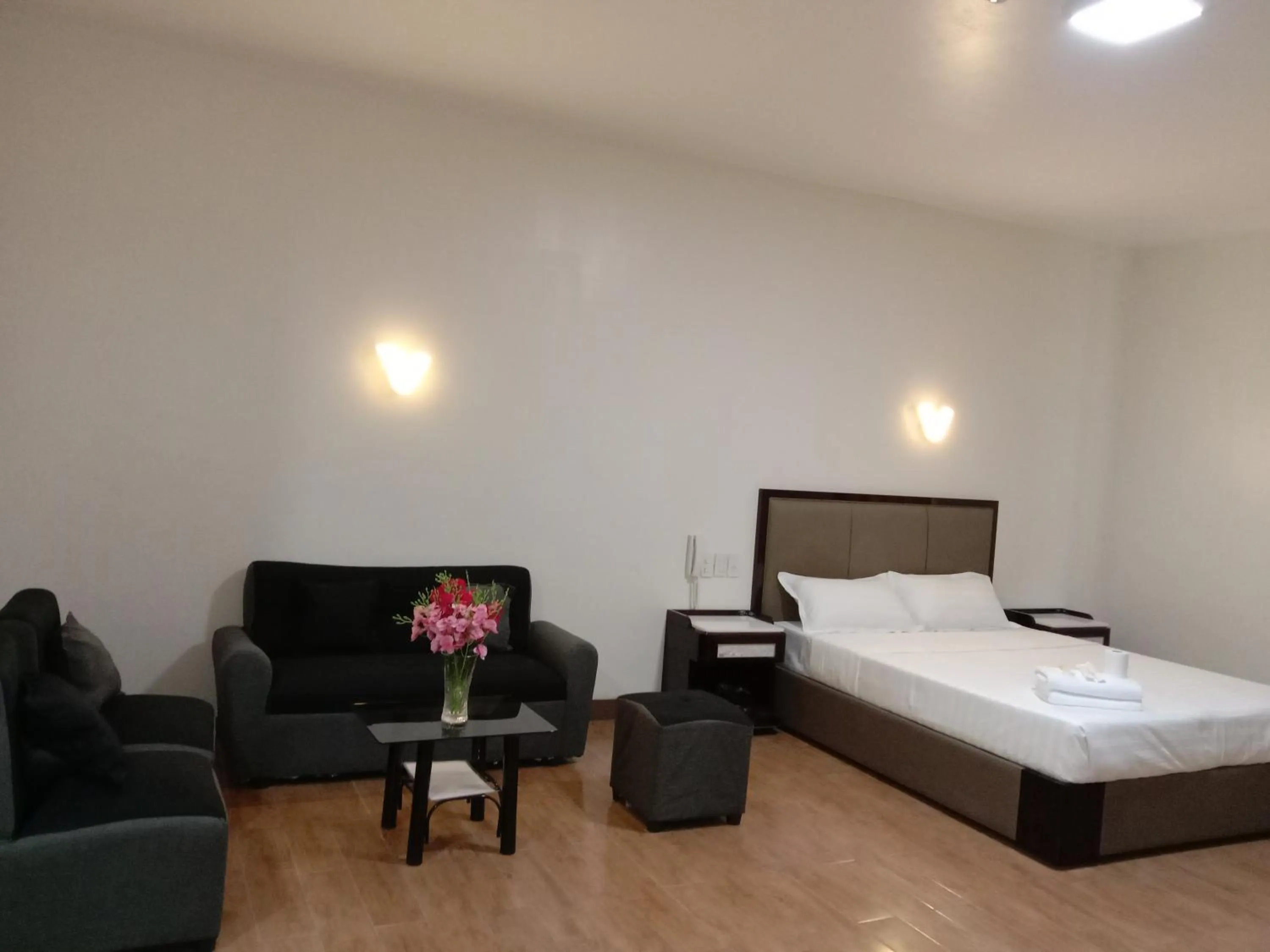 Bed in Meaco Royal Hotel- Lucena