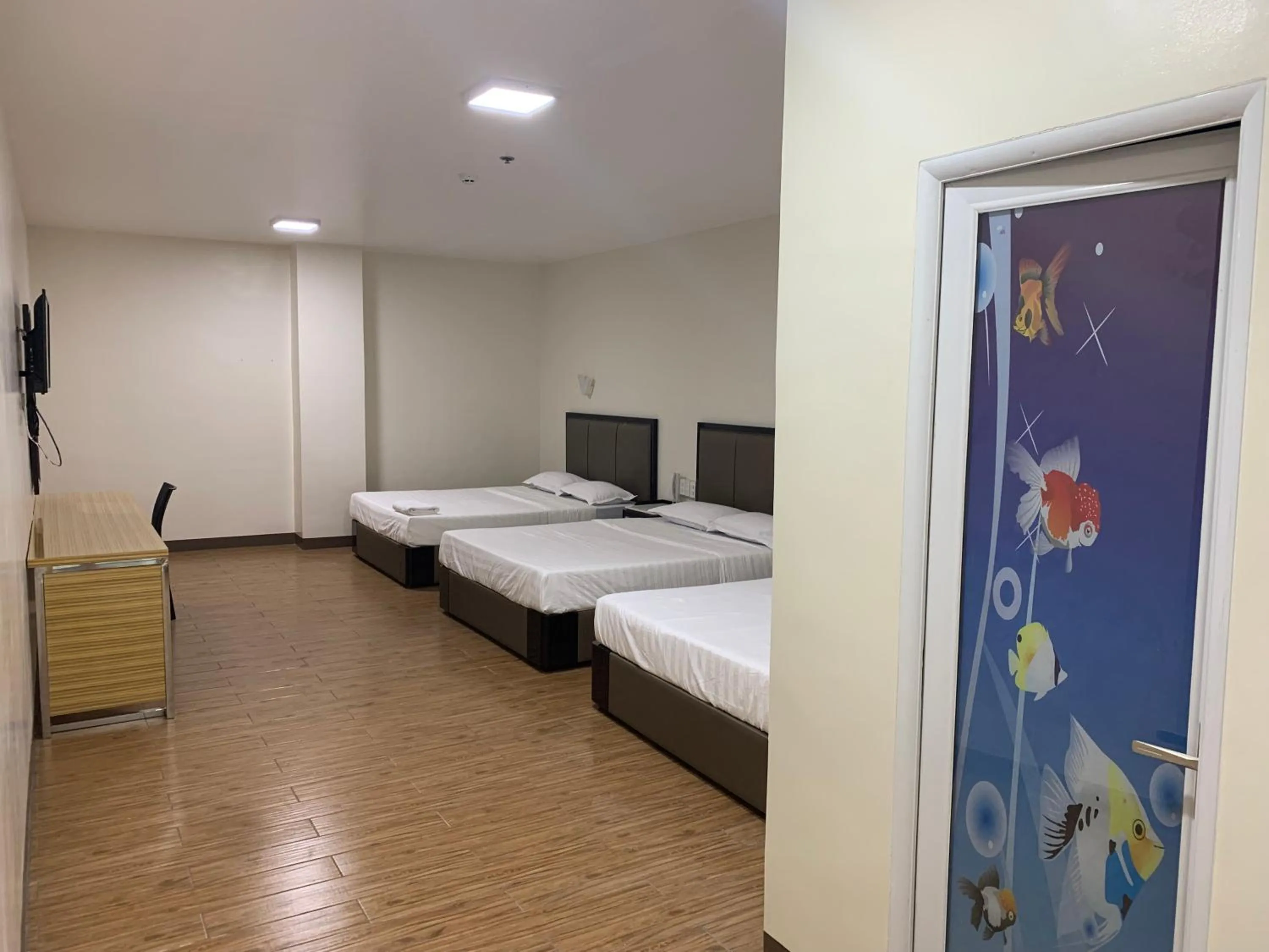 Bed in Meaco Royal Hotel- Lucena