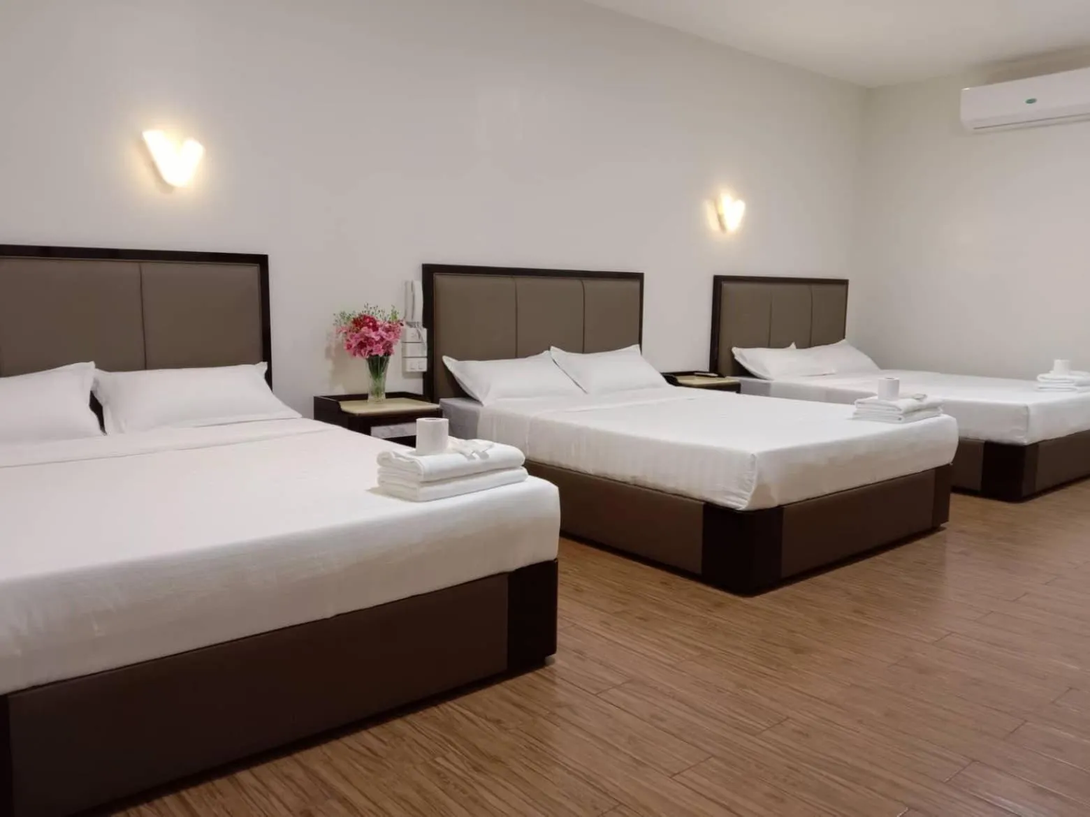 Bed in Meaco Royal Hotel- Lucena