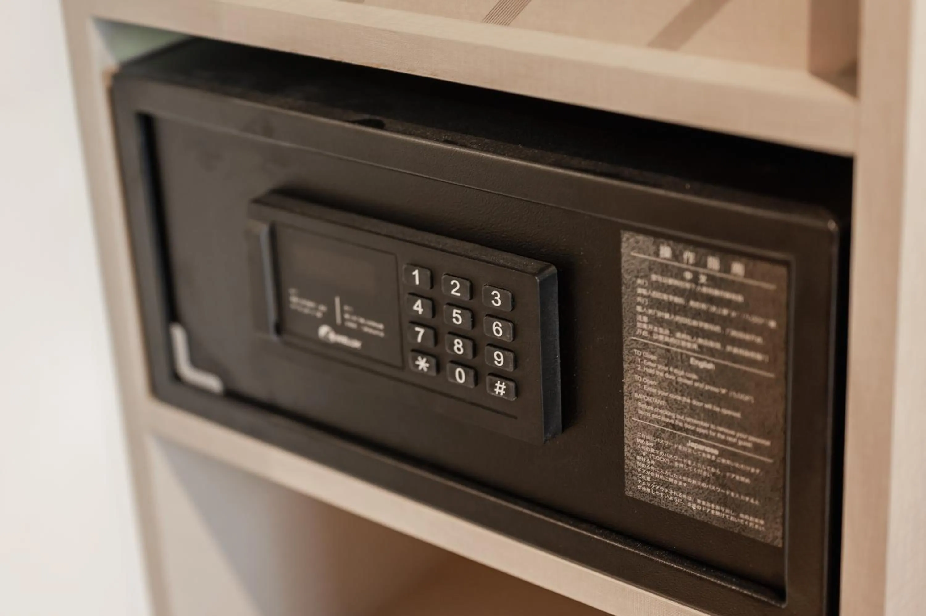 safe in Oakwood Studios Sukhumvit Bangkok