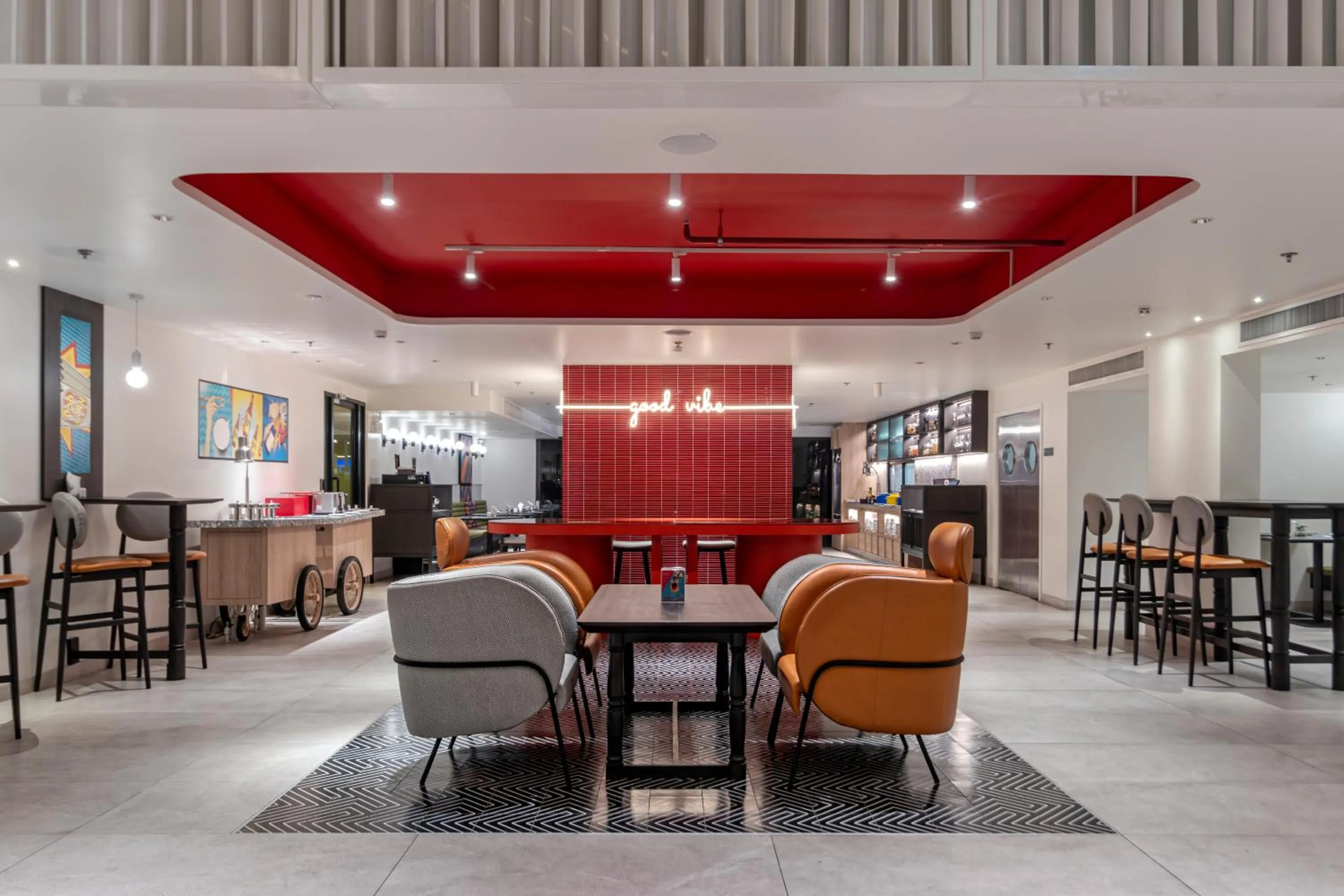 Restaurant/places to eat in Oakwood Studios Sukhumvit Bangkok