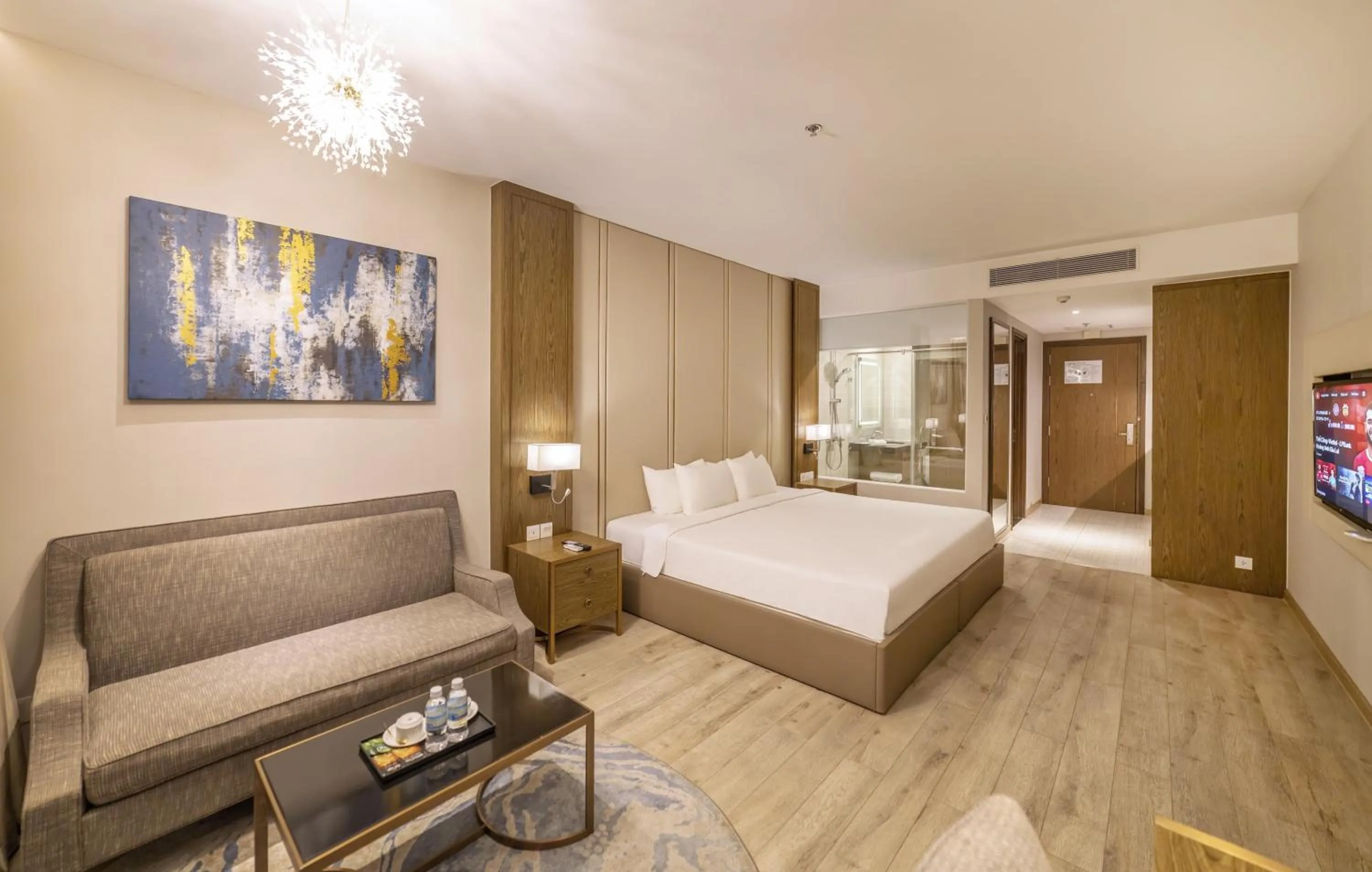 Bed in LYN Premier Studio Panorama Nha Trang