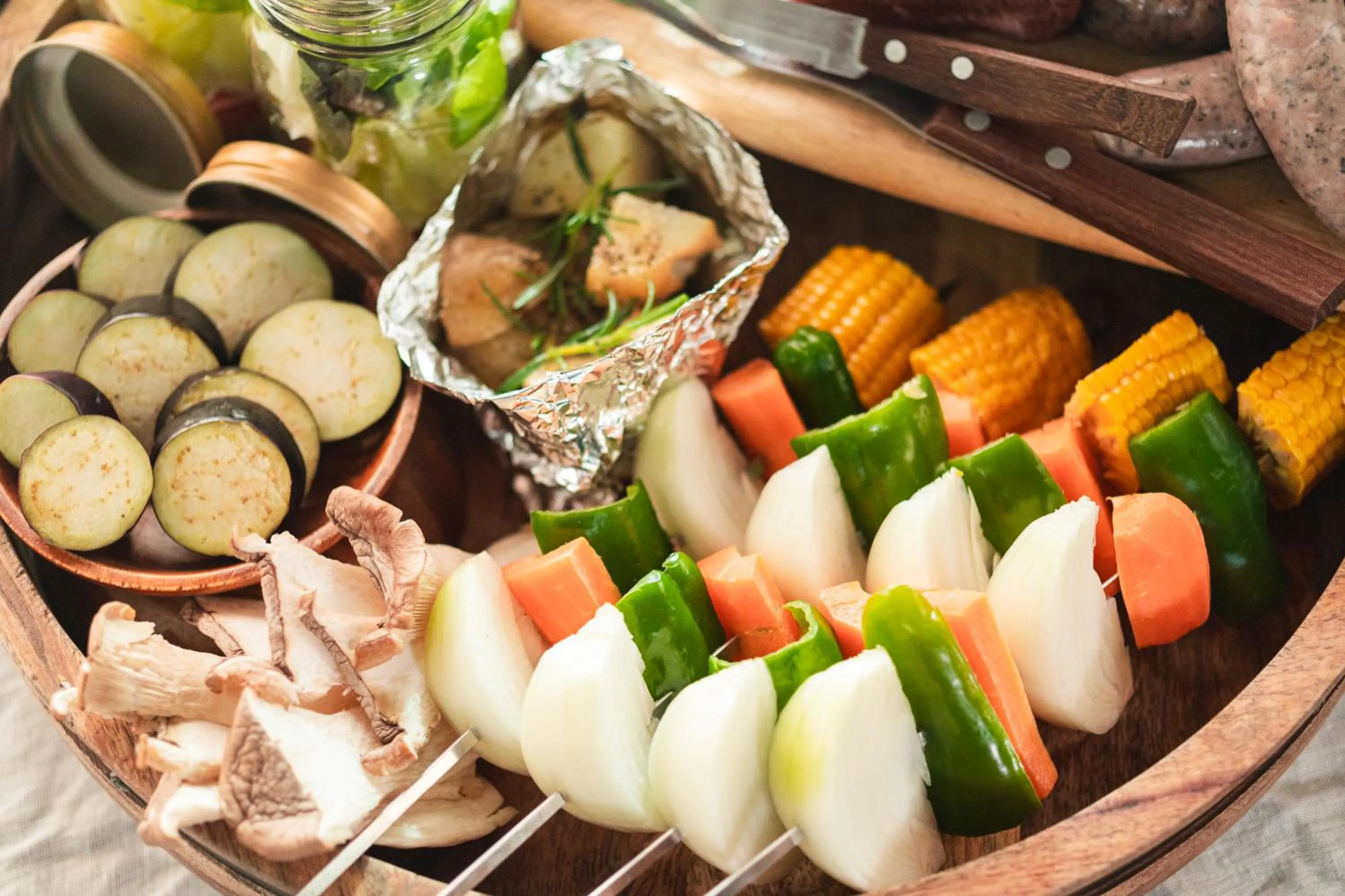 Dinner in THE DAY POST GENERAL GLAMPING VILLAGE Yamanakako