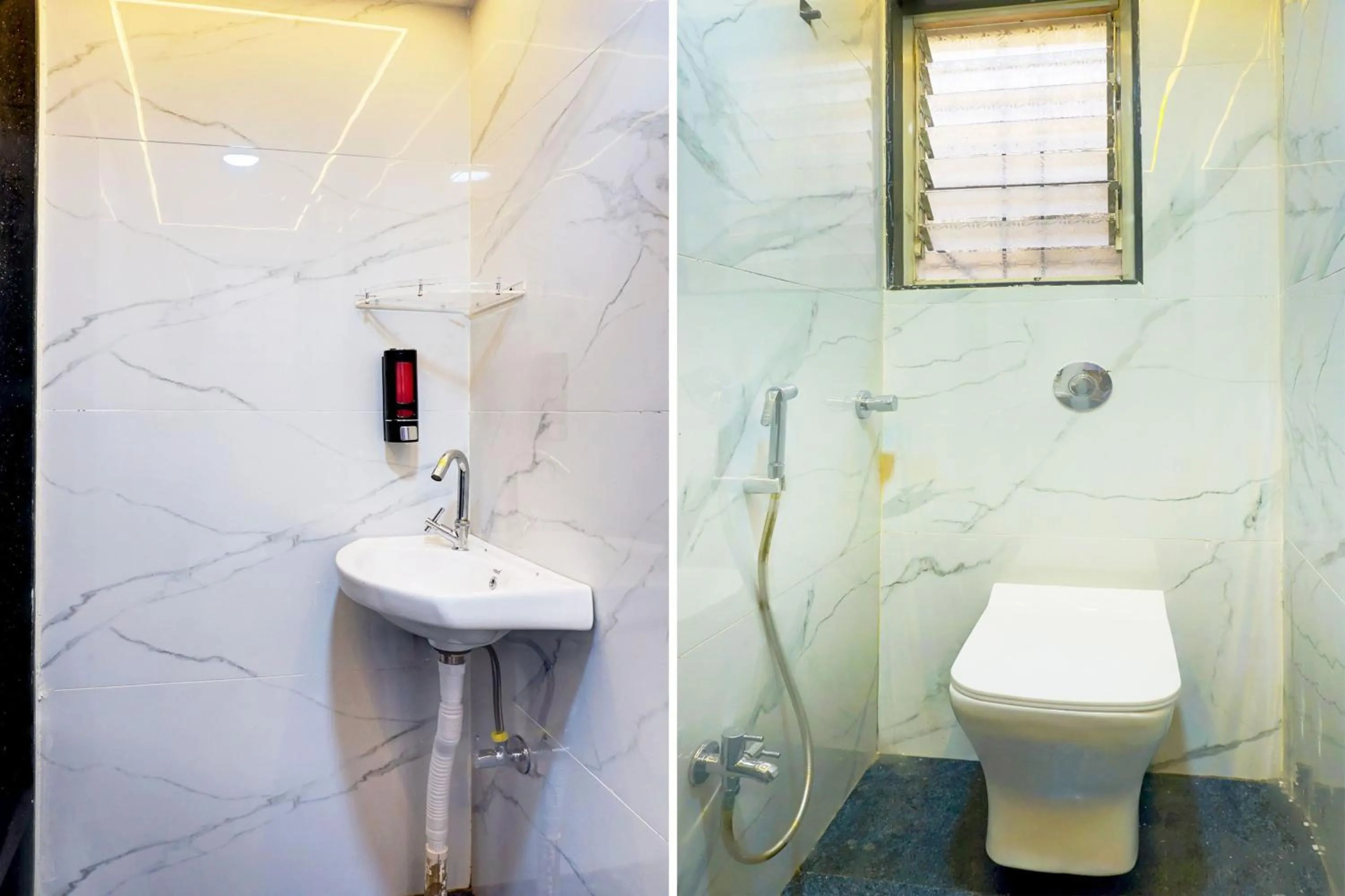 Bathroom in Hotel O Jaihind Building