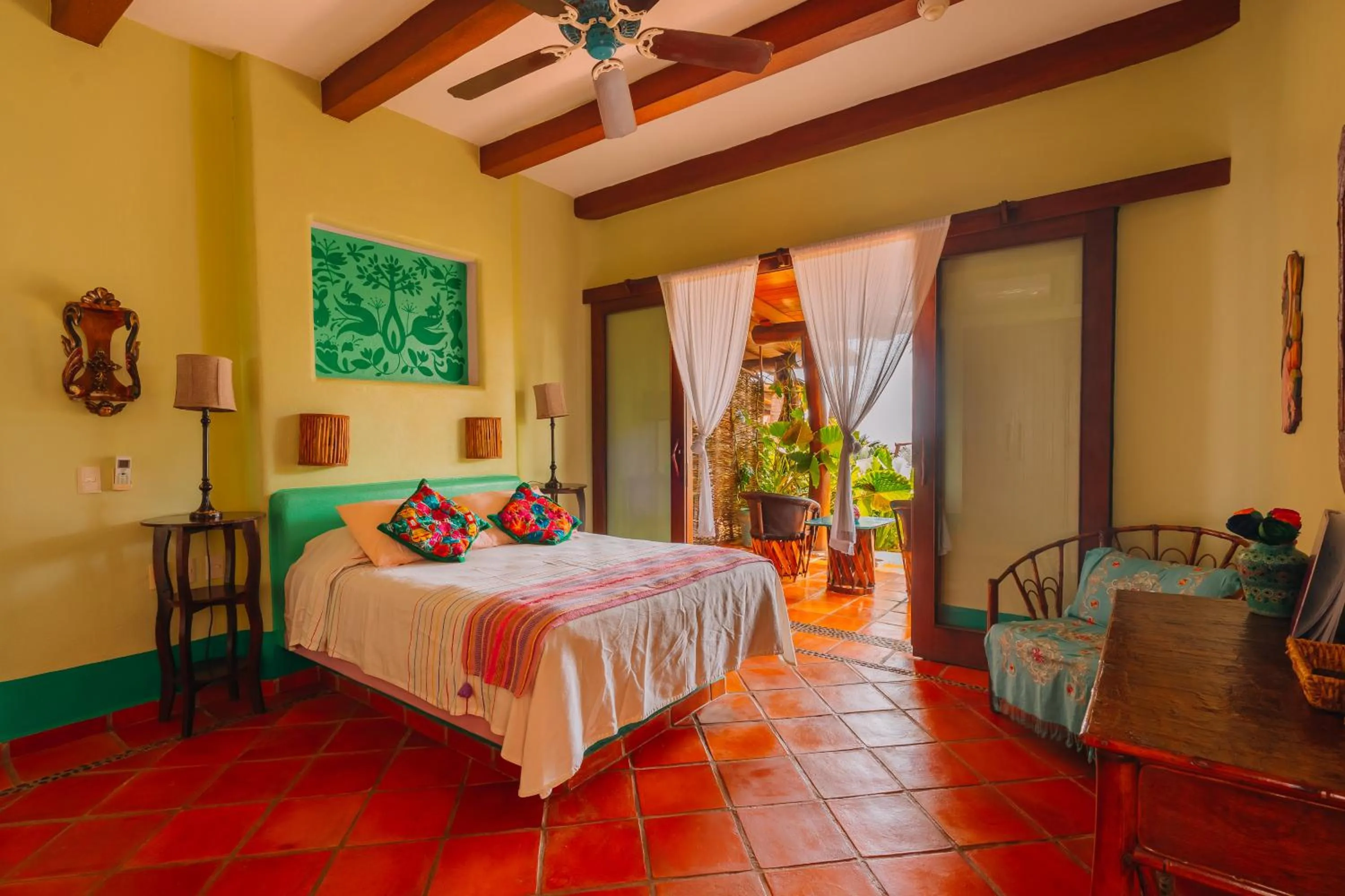 Photo of the whole room, Bed in Tres Mujeres Hotel