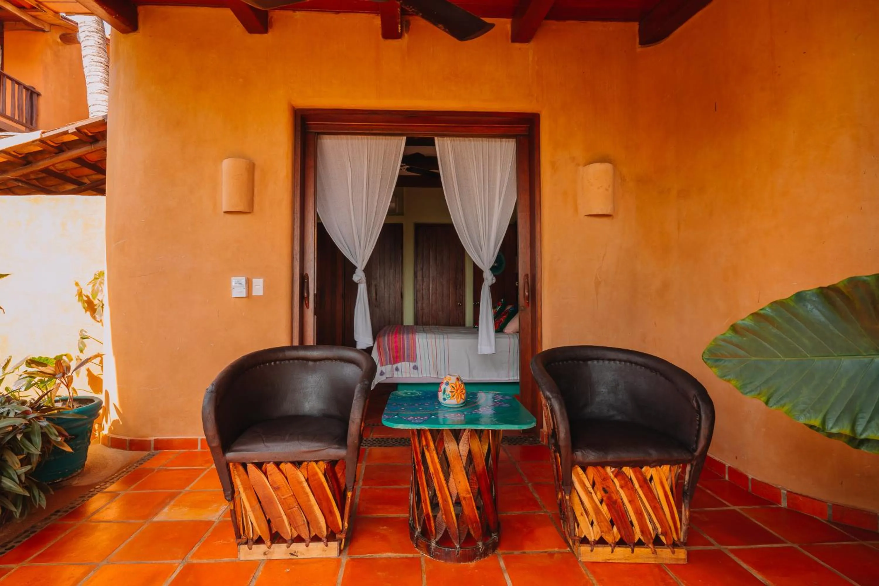 Seating area in Tres Mujeres Hotel