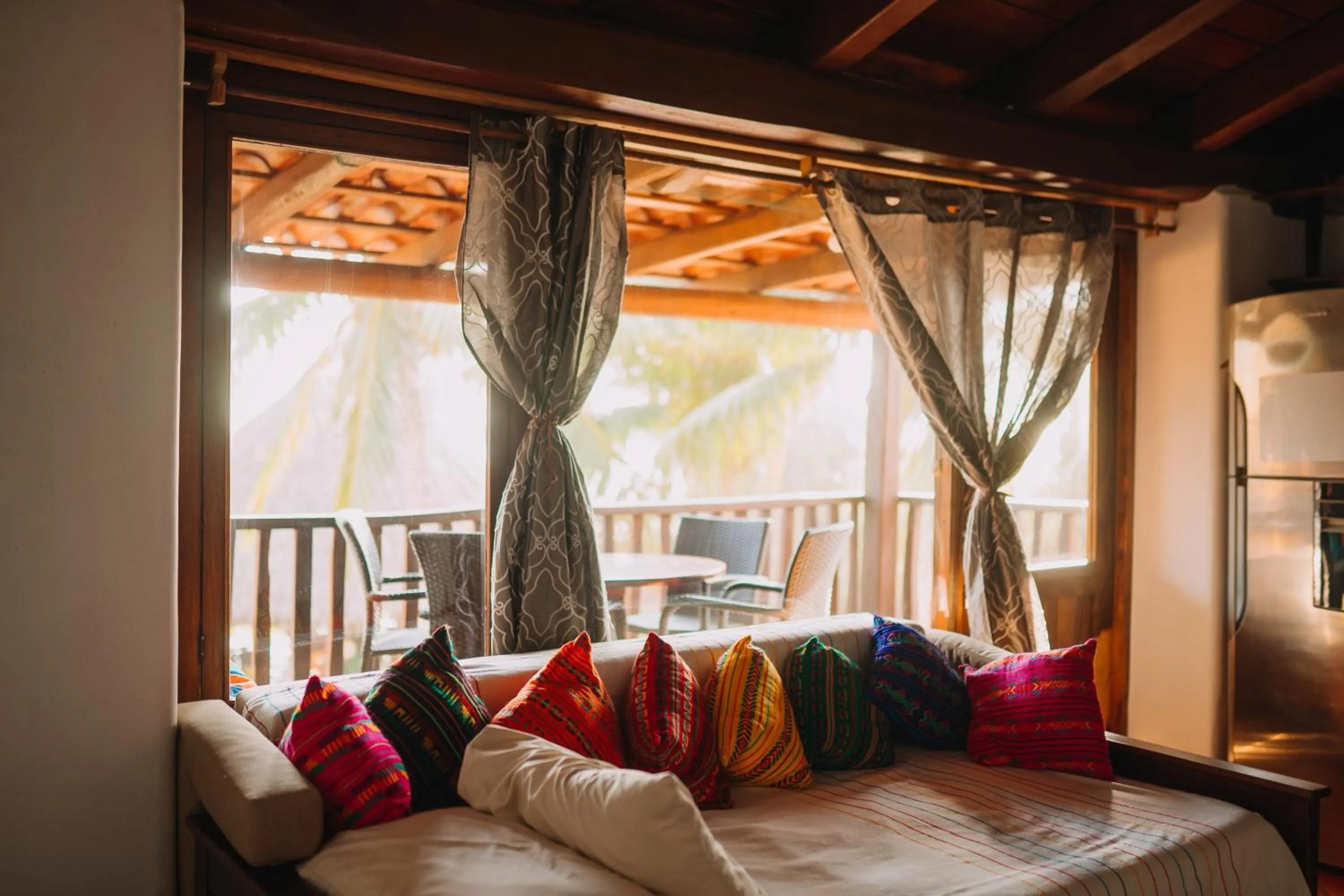Seating area in Tres Mujeres Hotel
