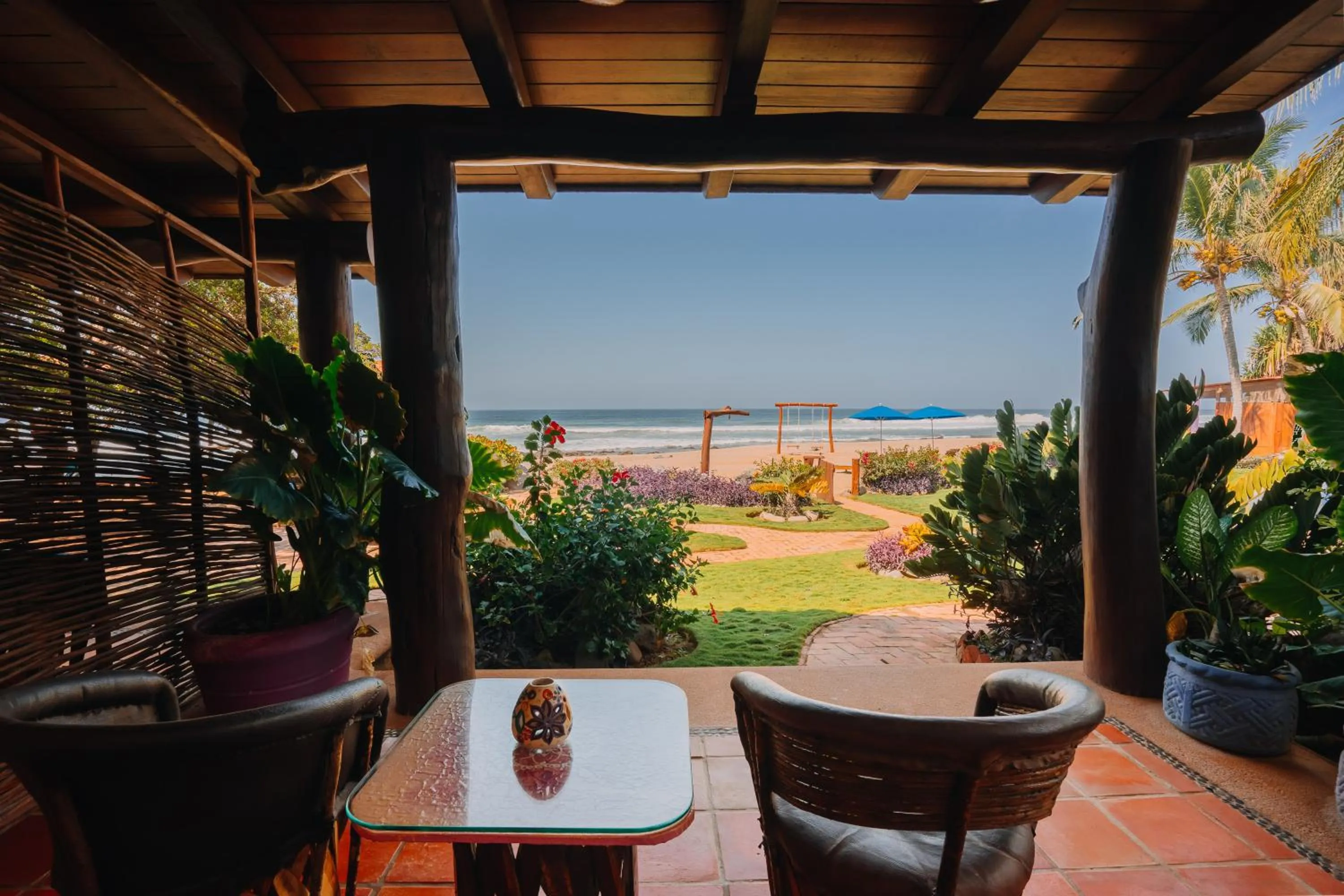 Patio in Tres Mujeres Hotel