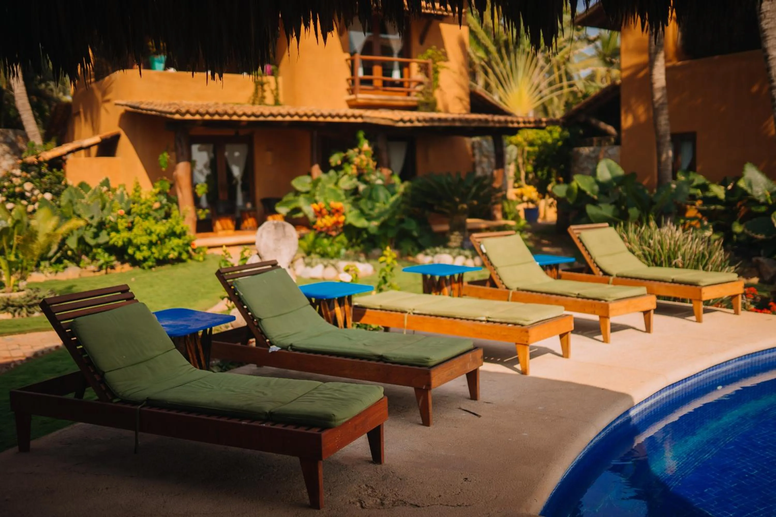Swimming pool in Tres Mujeres Hotel