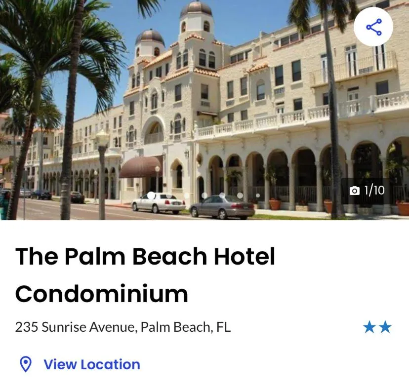 TROPICAL Palm Beach 2BEDROOM2 BATHROOM FREE Valet OutdoorPOOL Beach Garden