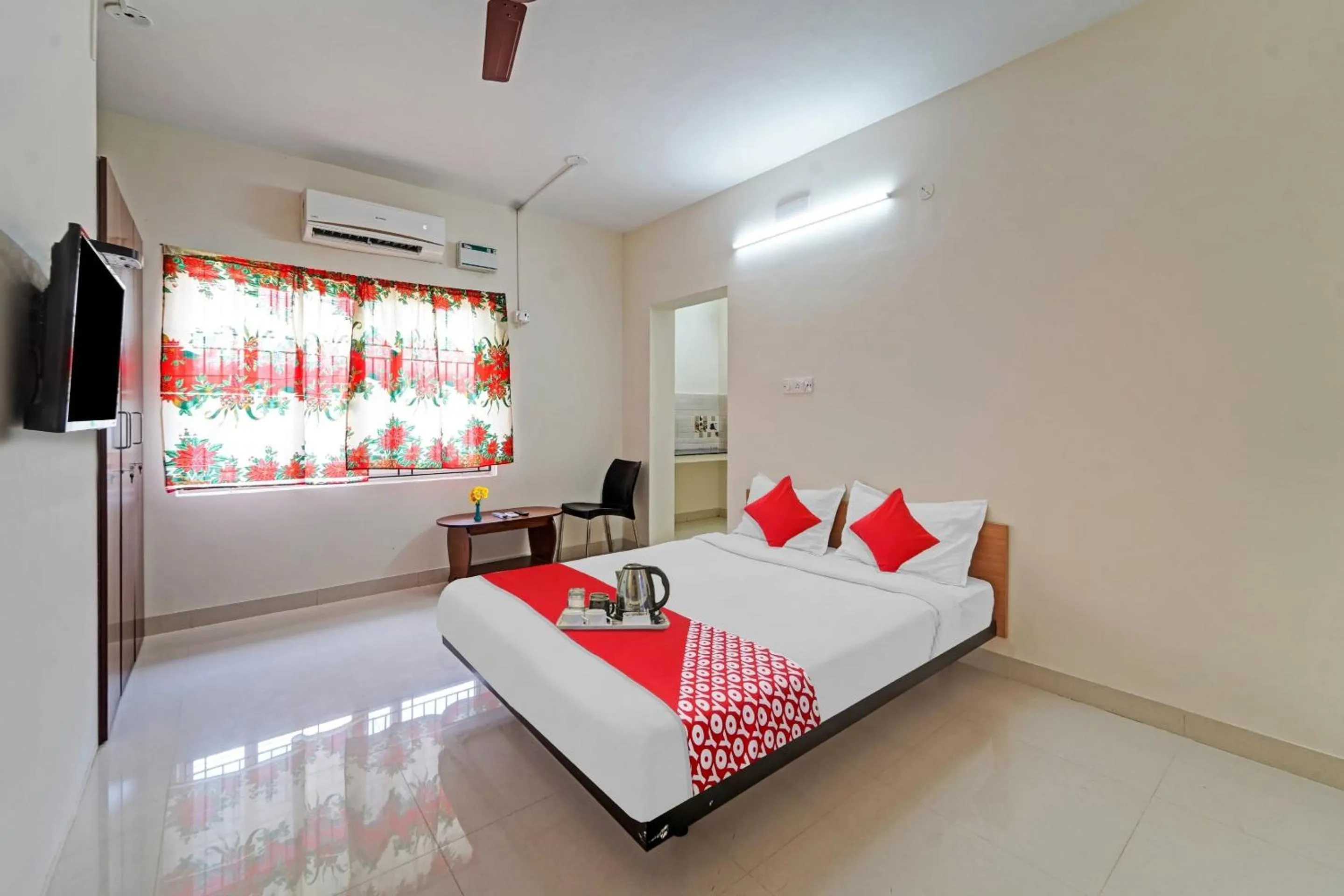 Bedroom in HOTEL O J2 SERVICE APARTMENT