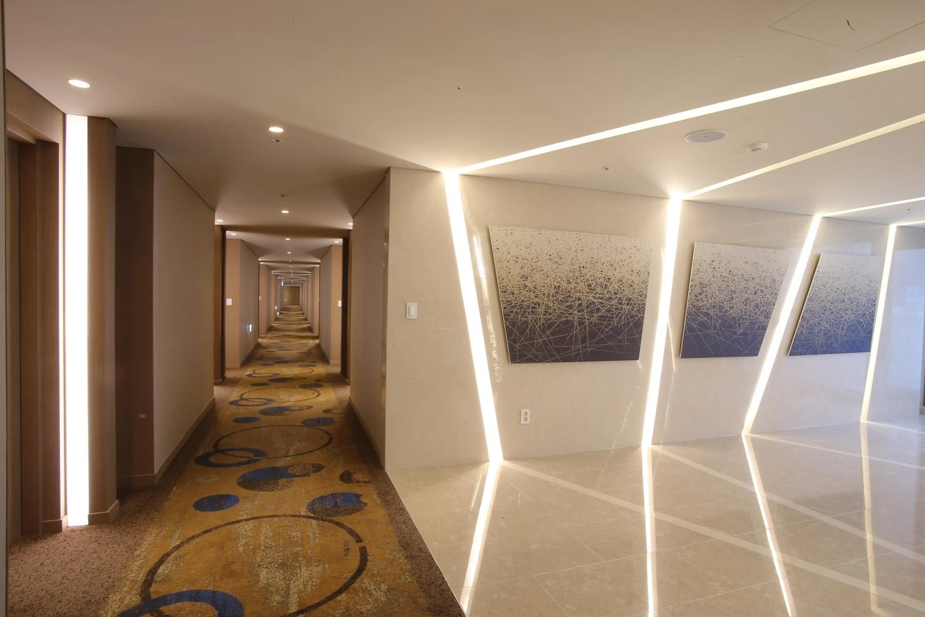 Decorative detail in Aventree Hotel Busan