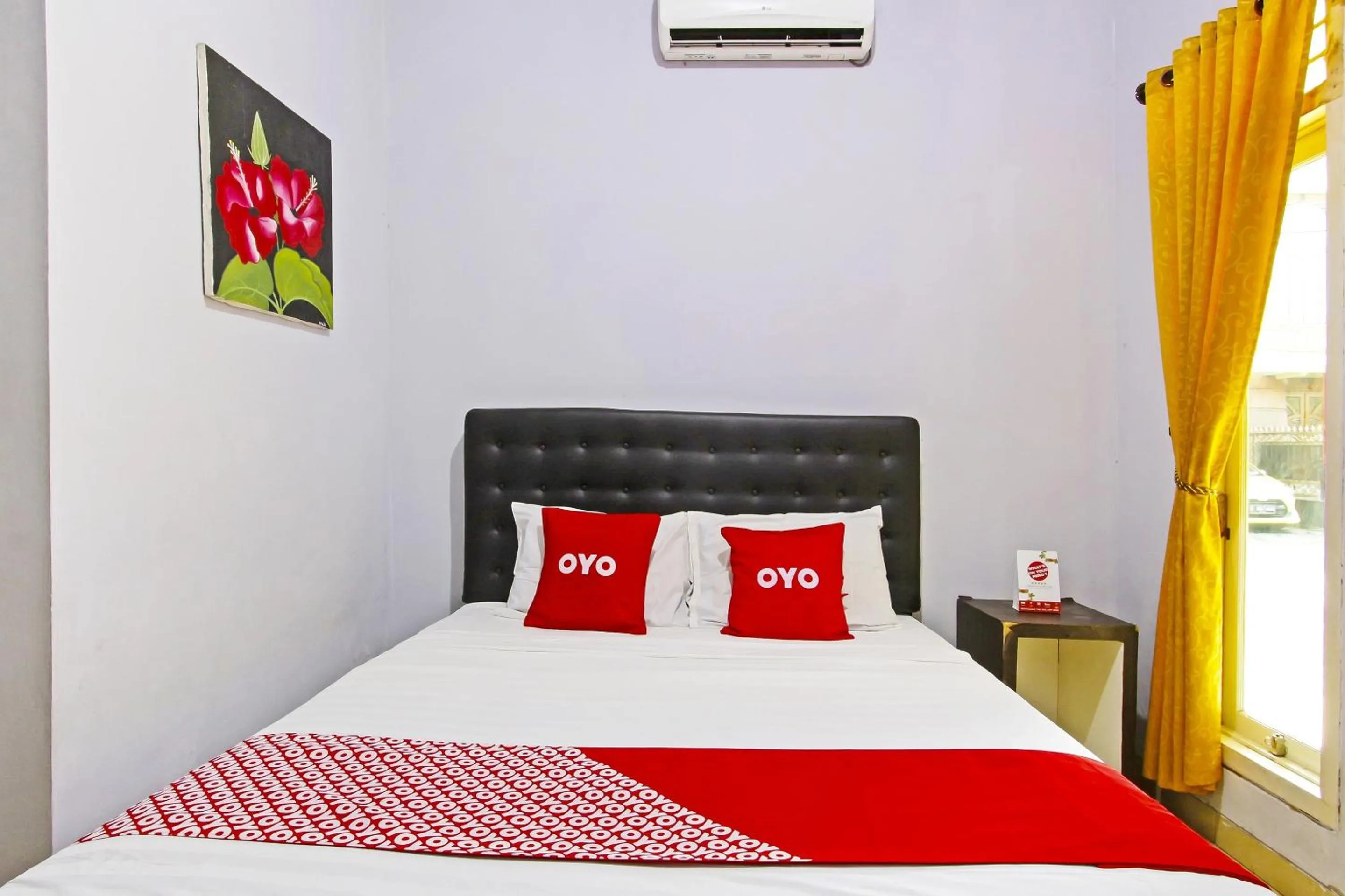 Bedroom, Bed in Hotel O Homestay Al Maidah