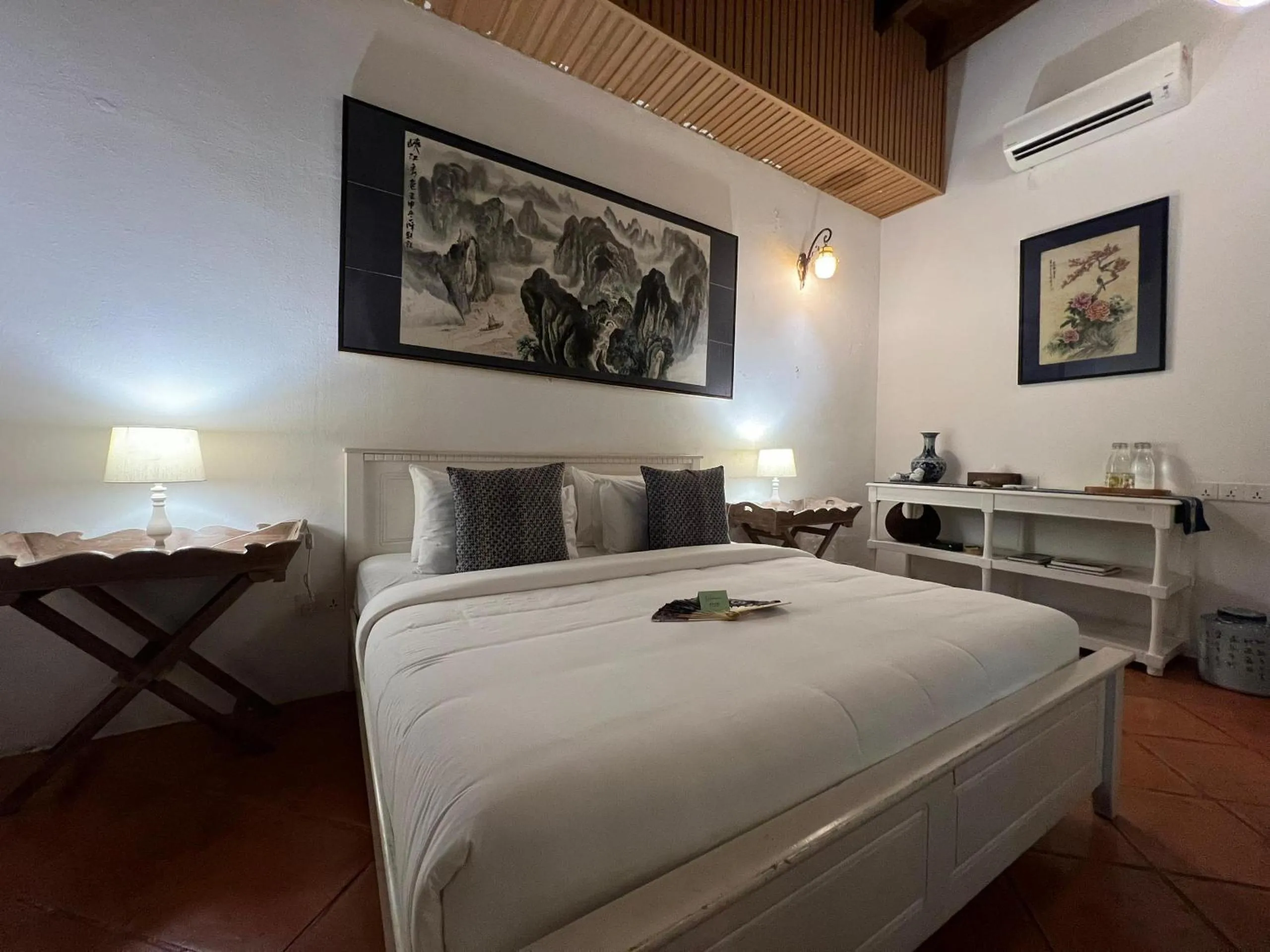 Bed in East Indies Mansion