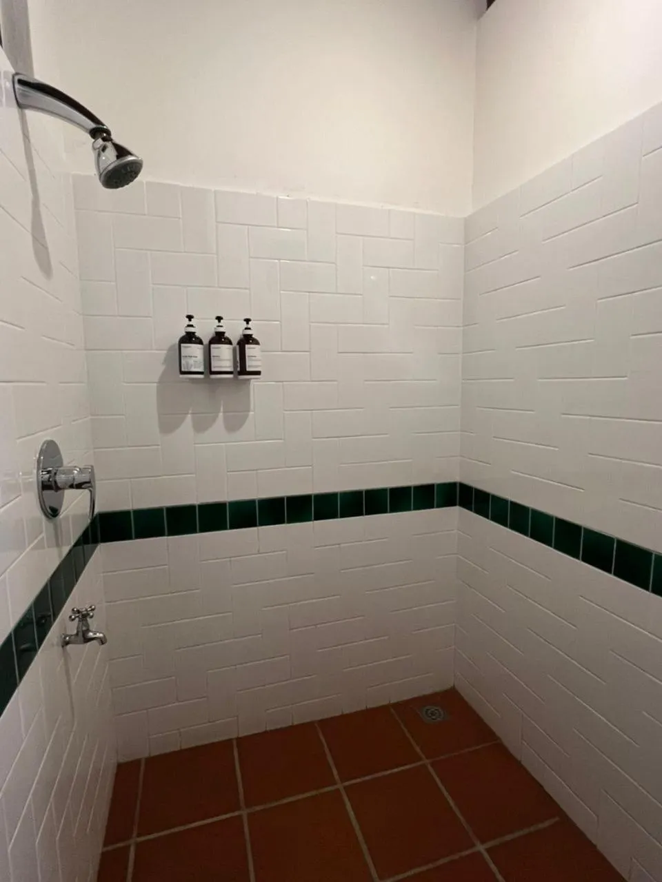 Shower in East Indies Mansion