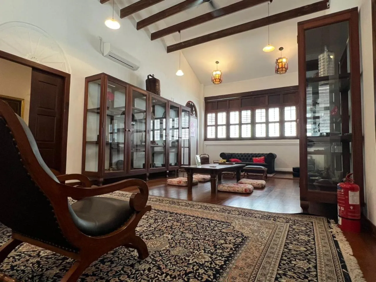 Living room in East Indies Mansion